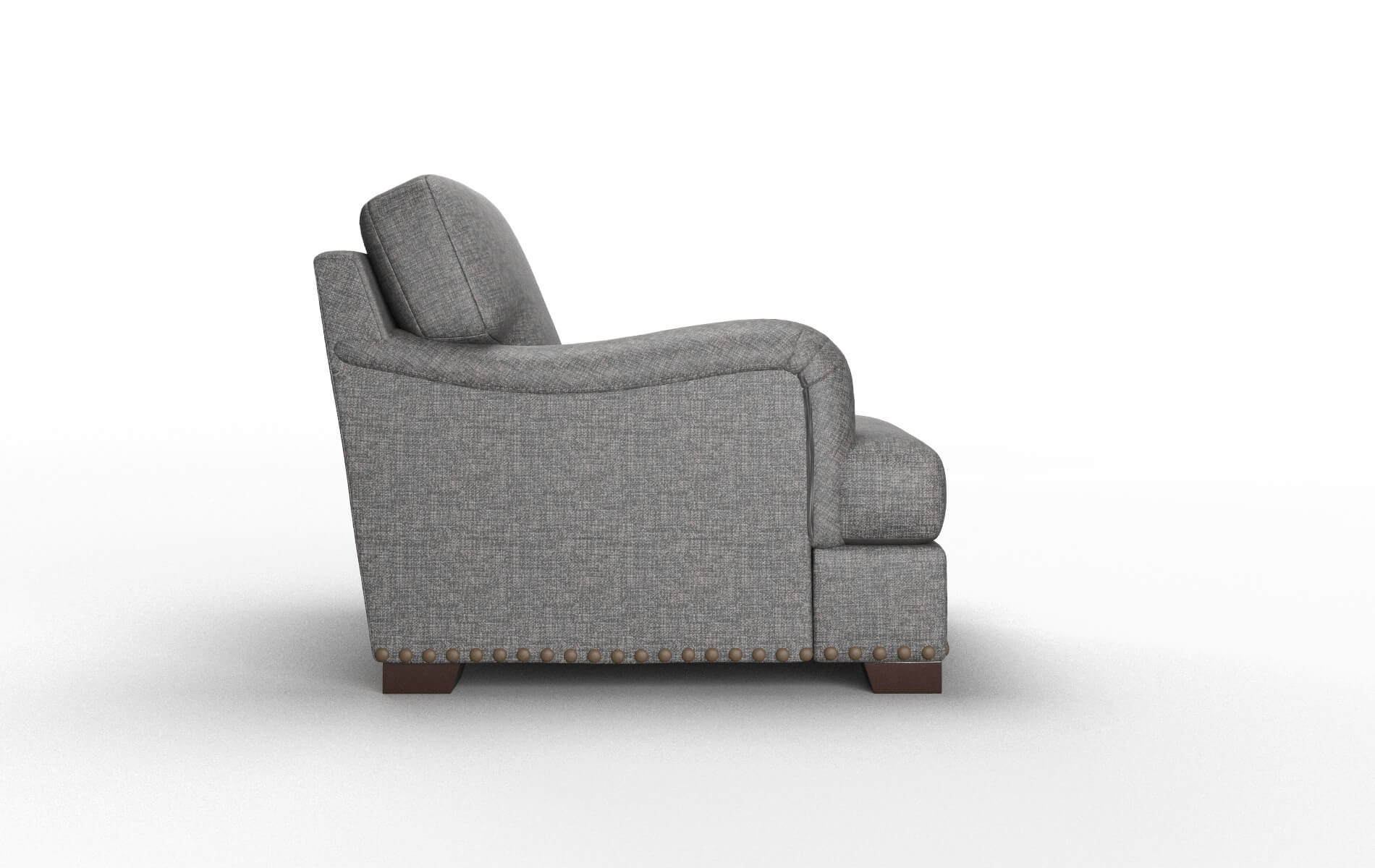 Brighton Insight Charcoal Chair espresso legs 3