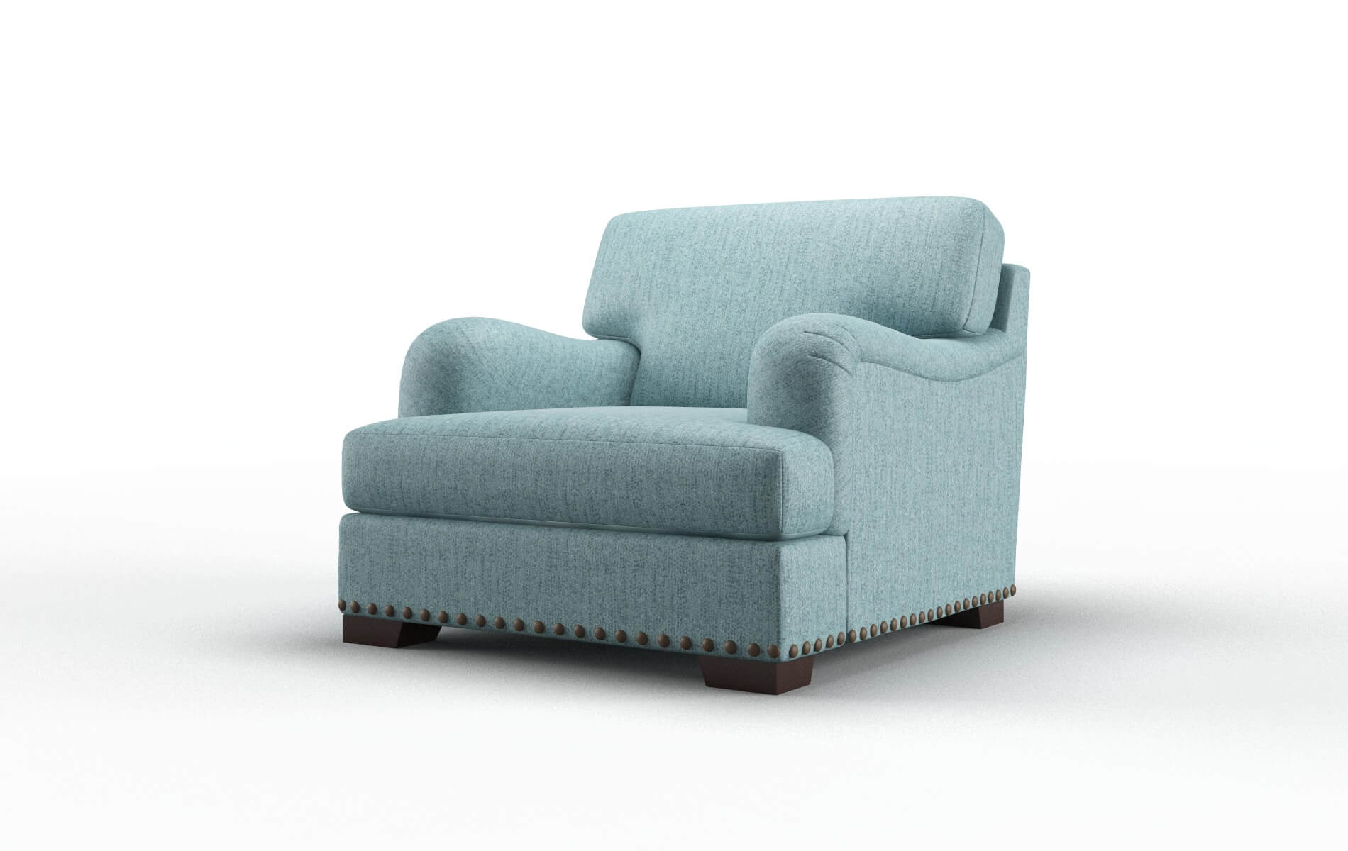 Brighton Insight Peacock Chair espresso legs 4