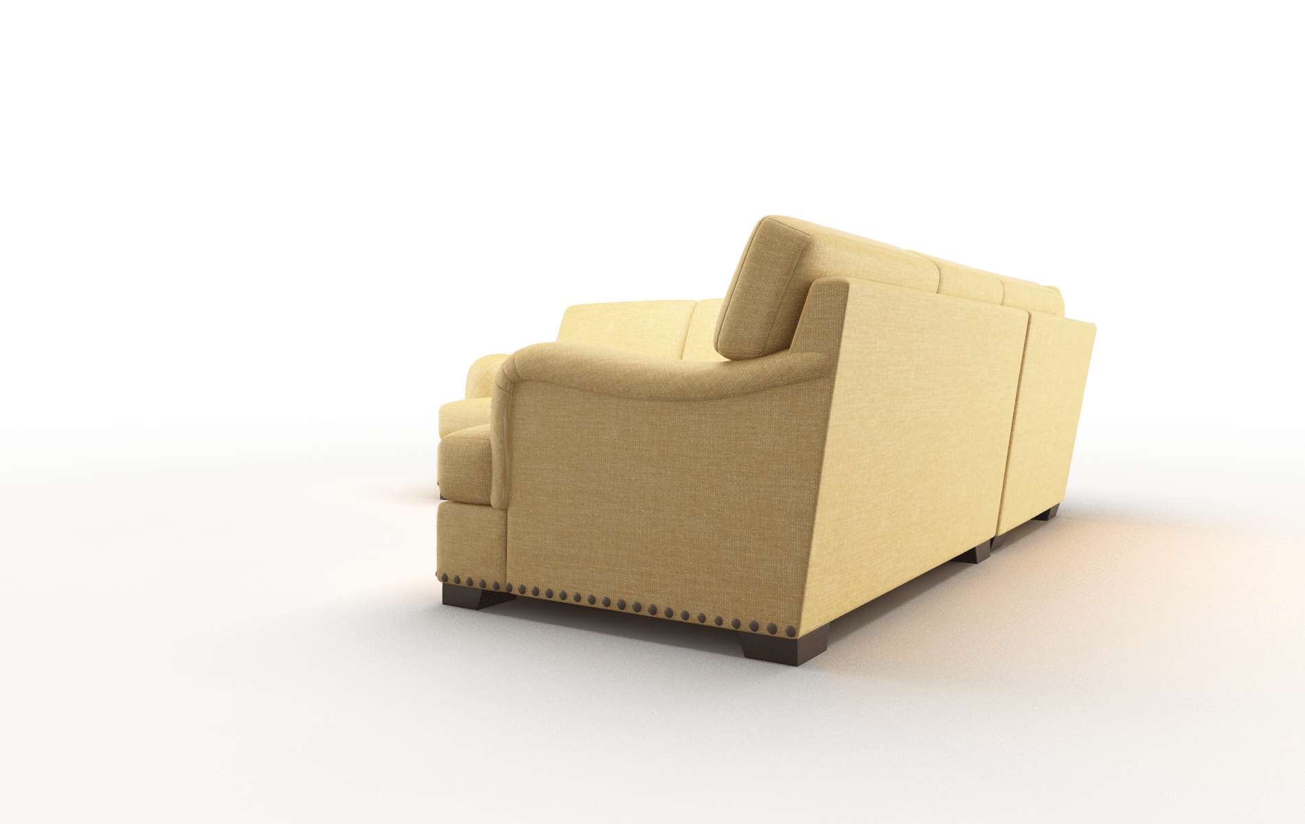 Brighton Jade 400 Sectional espresso legs 4