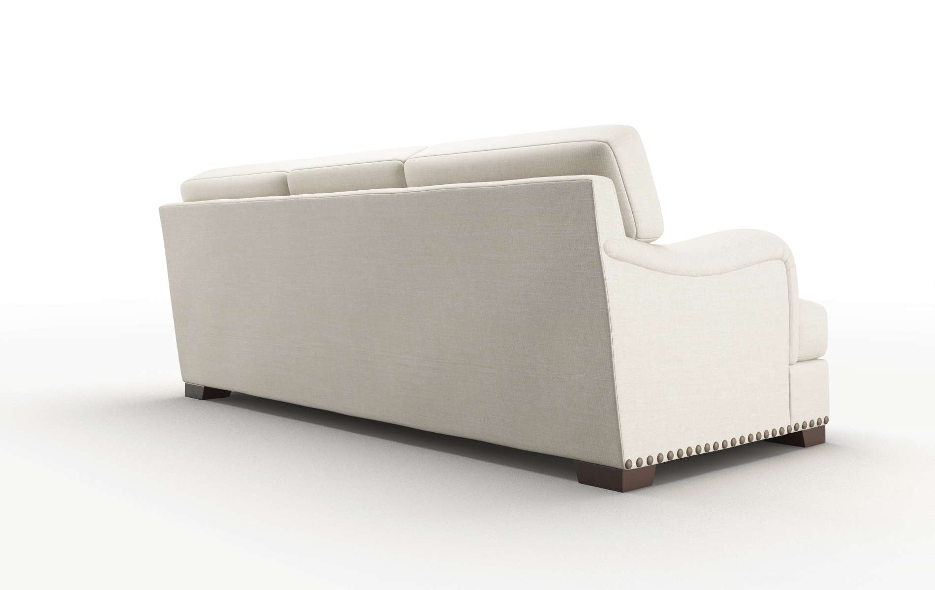 Brighton Keylargo Almond Sofa espresso legs 5