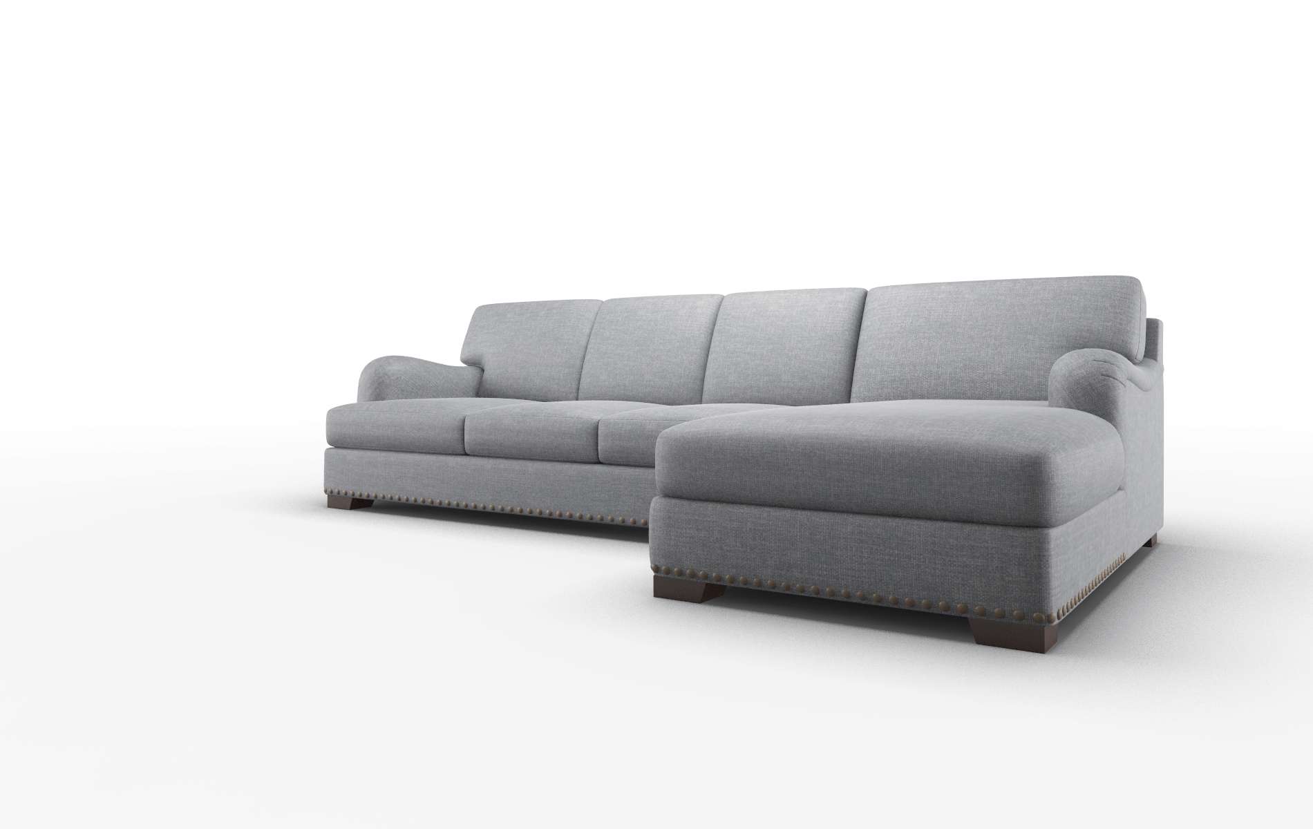 Brighton Keylargo Graphite Panel espresso legs 4