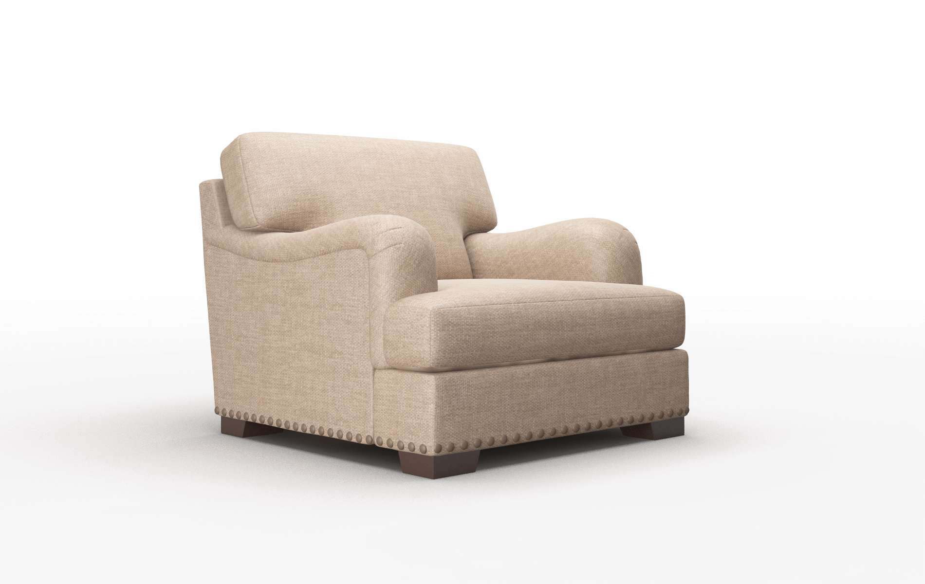 Brighton Keylargo Mink Chair espresso legs 2