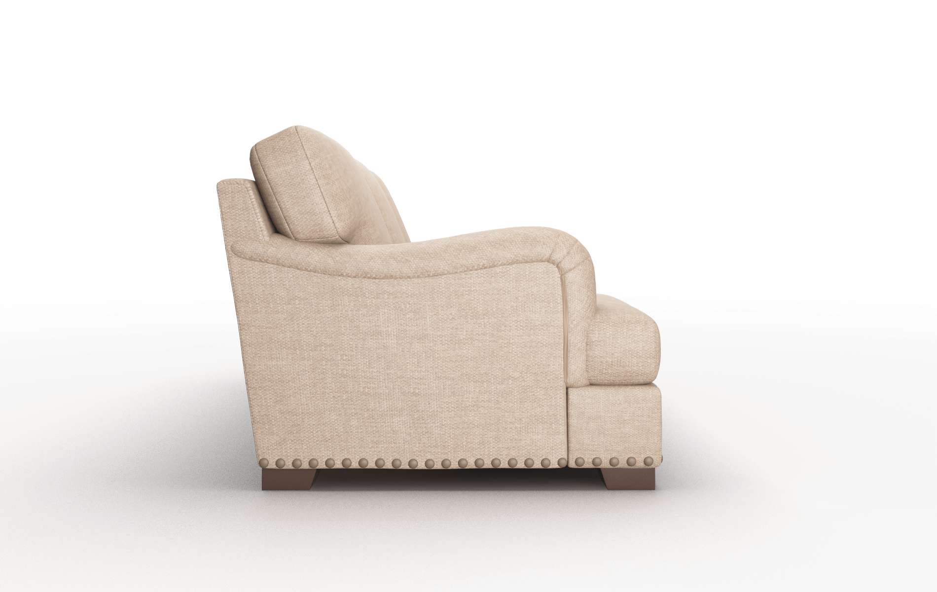 Brighton Keylargo Mink Sofa espresso legs 3