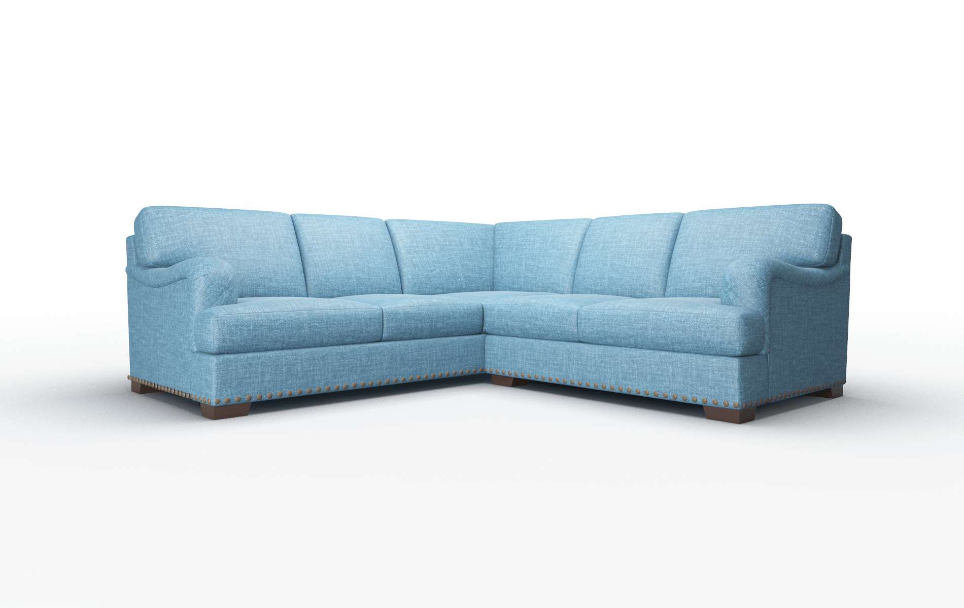 Brighton Keylargo ocean Sectional Espresso Legs  1