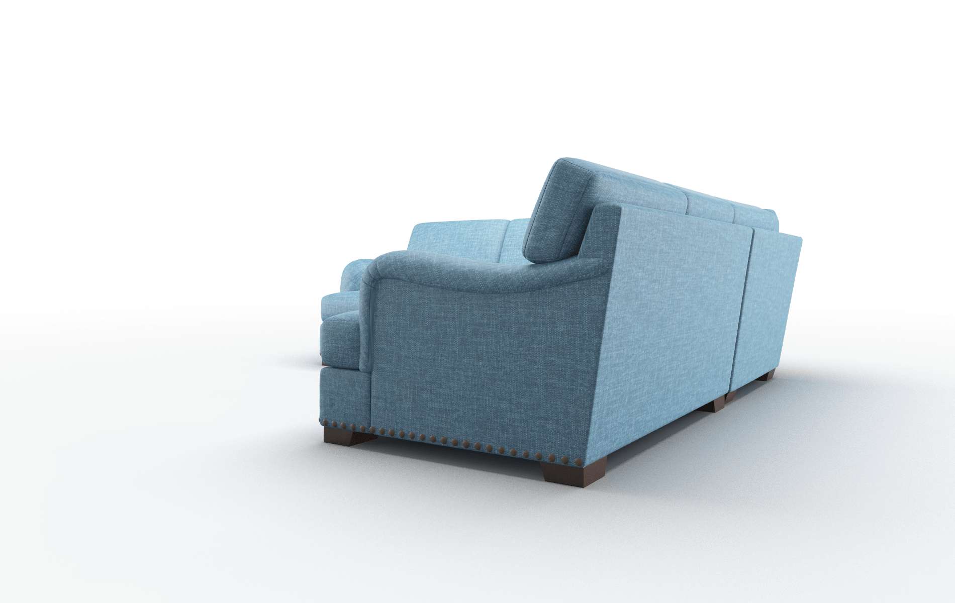 Brighton Keylargo Ocean Sectional espresso legs 4