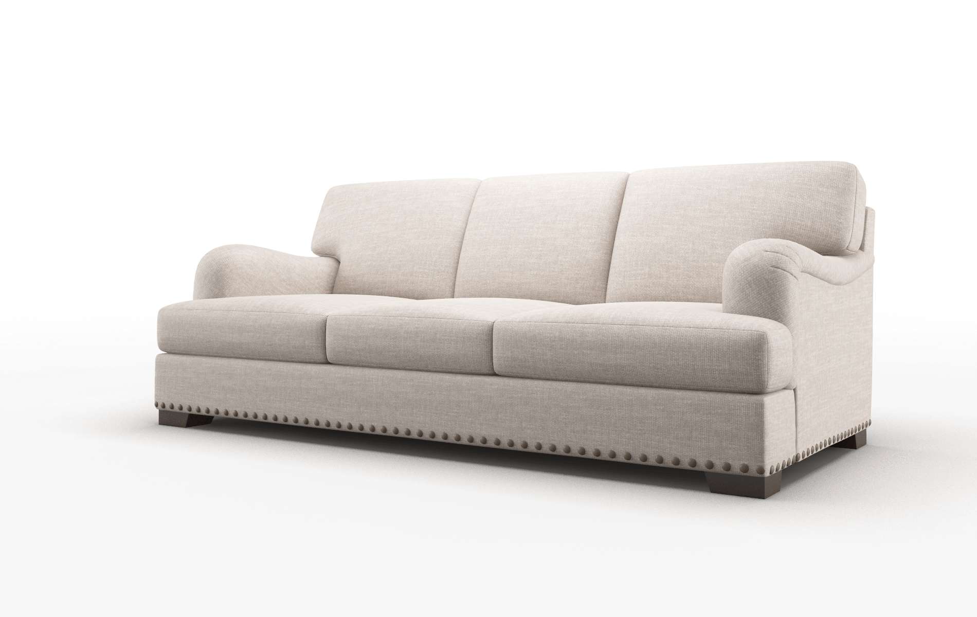 Brighton Keylargo Pumice Sofa espresso legs 4