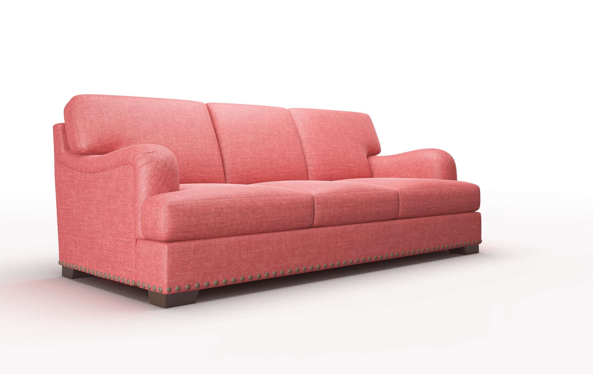 Brighton Keylargo Ruby Sofa espresso legs 2
