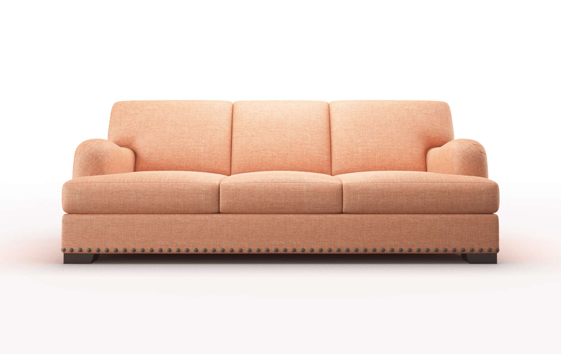 Brighton Keylargo Terracotta Sofa espresso legs 1