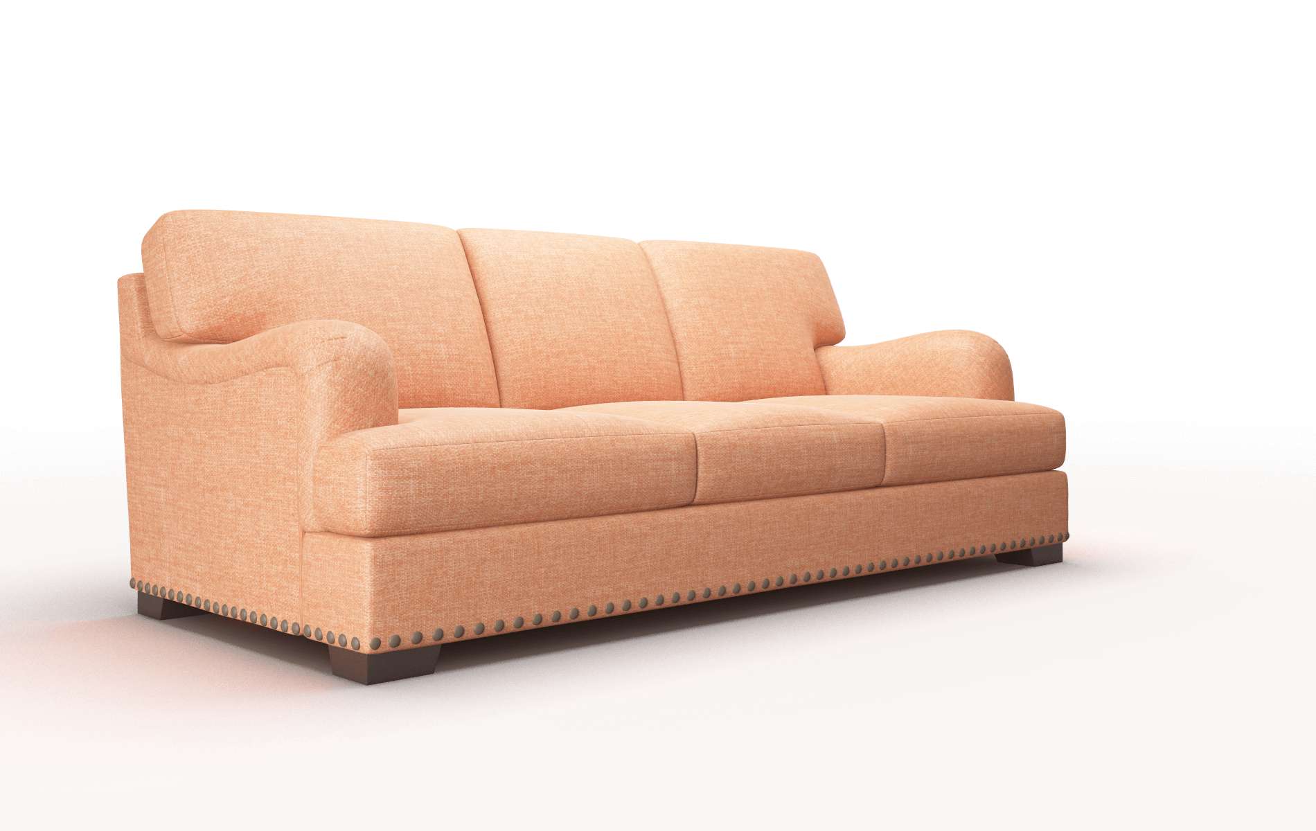 Brighton Keylargo Terracotta Sofa espresso legs 2