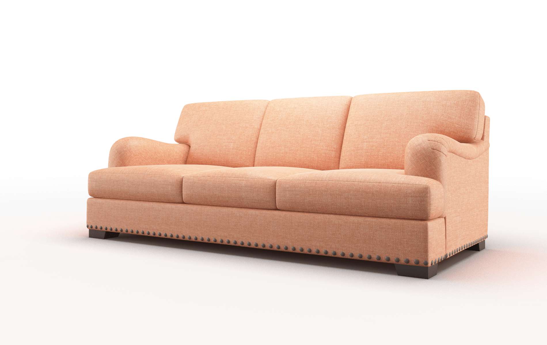 Brighton Keylargo Terracotta Sofa espresso legs 4