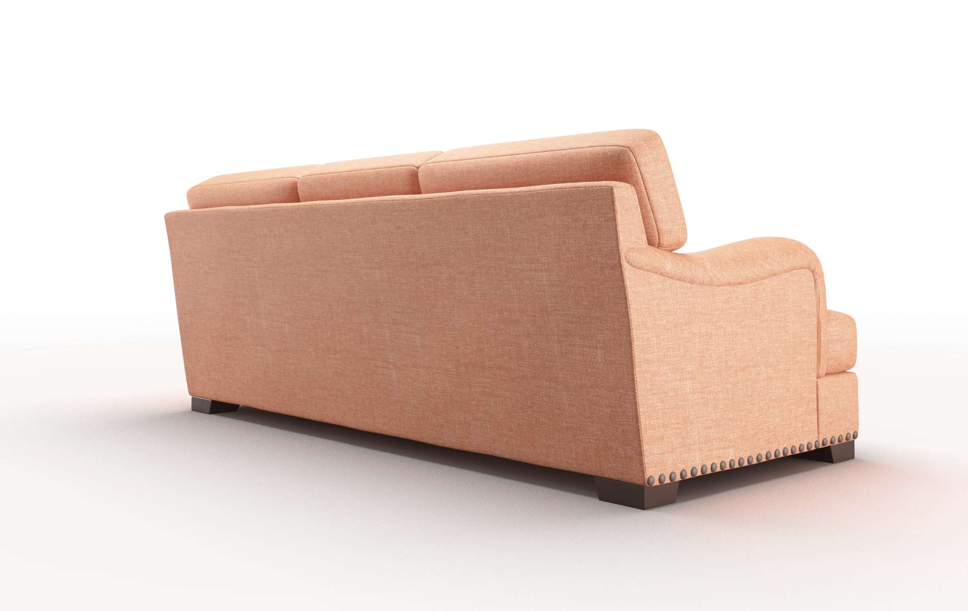 Brighton Keylargo Terracotta Sofa espresso legs 5