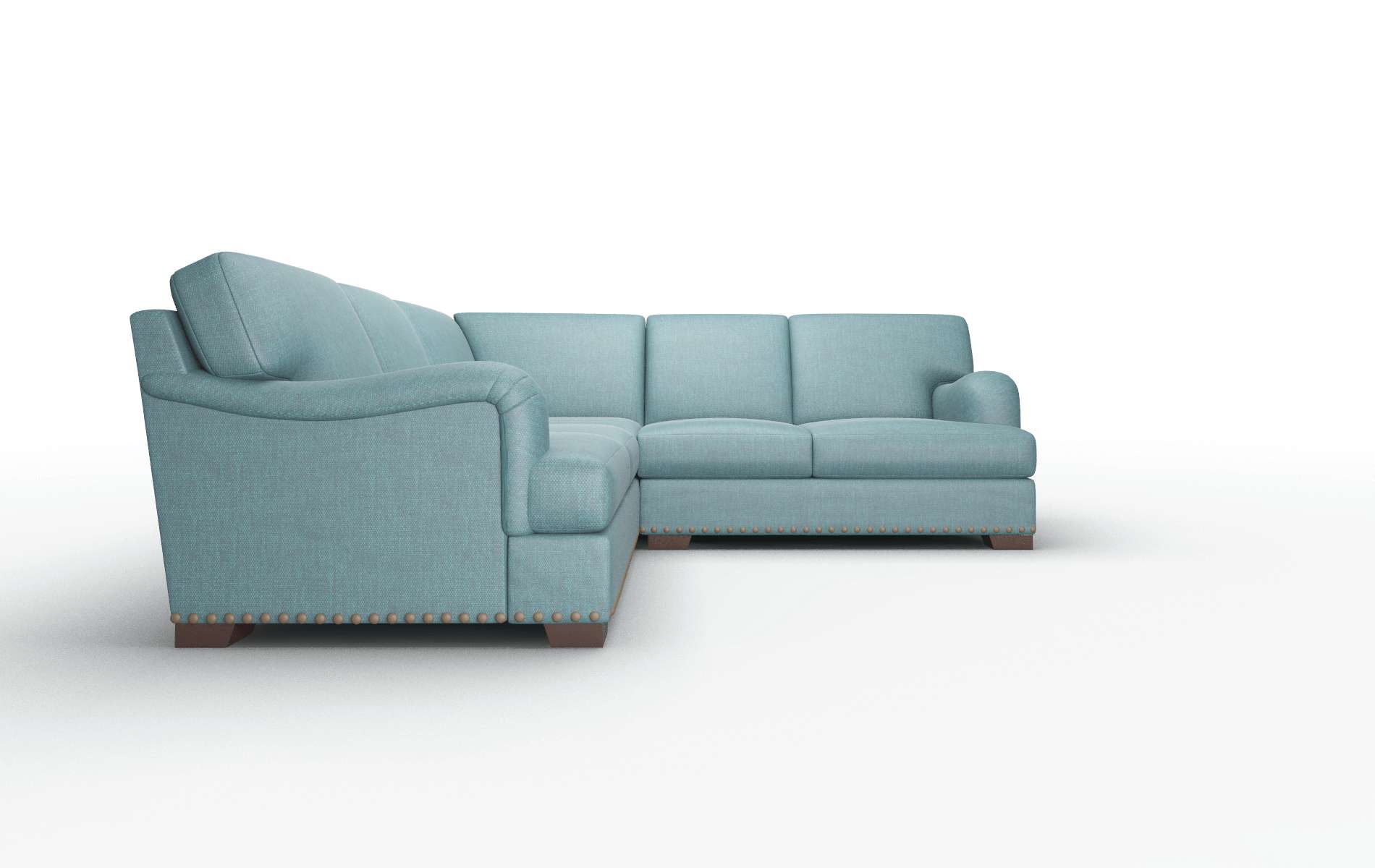Brighton Lana Eclipse Sectional espresso legs 2