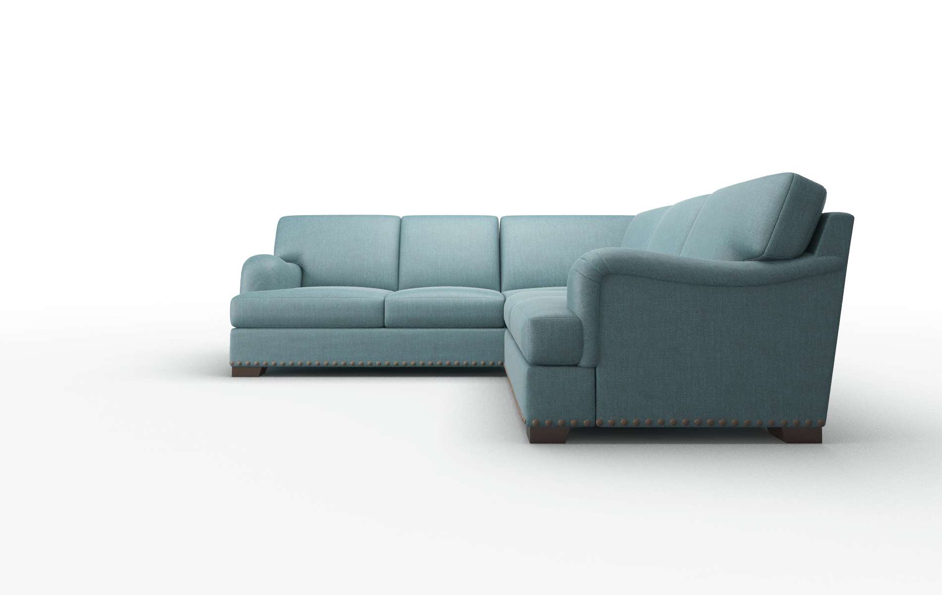 Brighton Lana Eclipse Sectional espresso legs 5