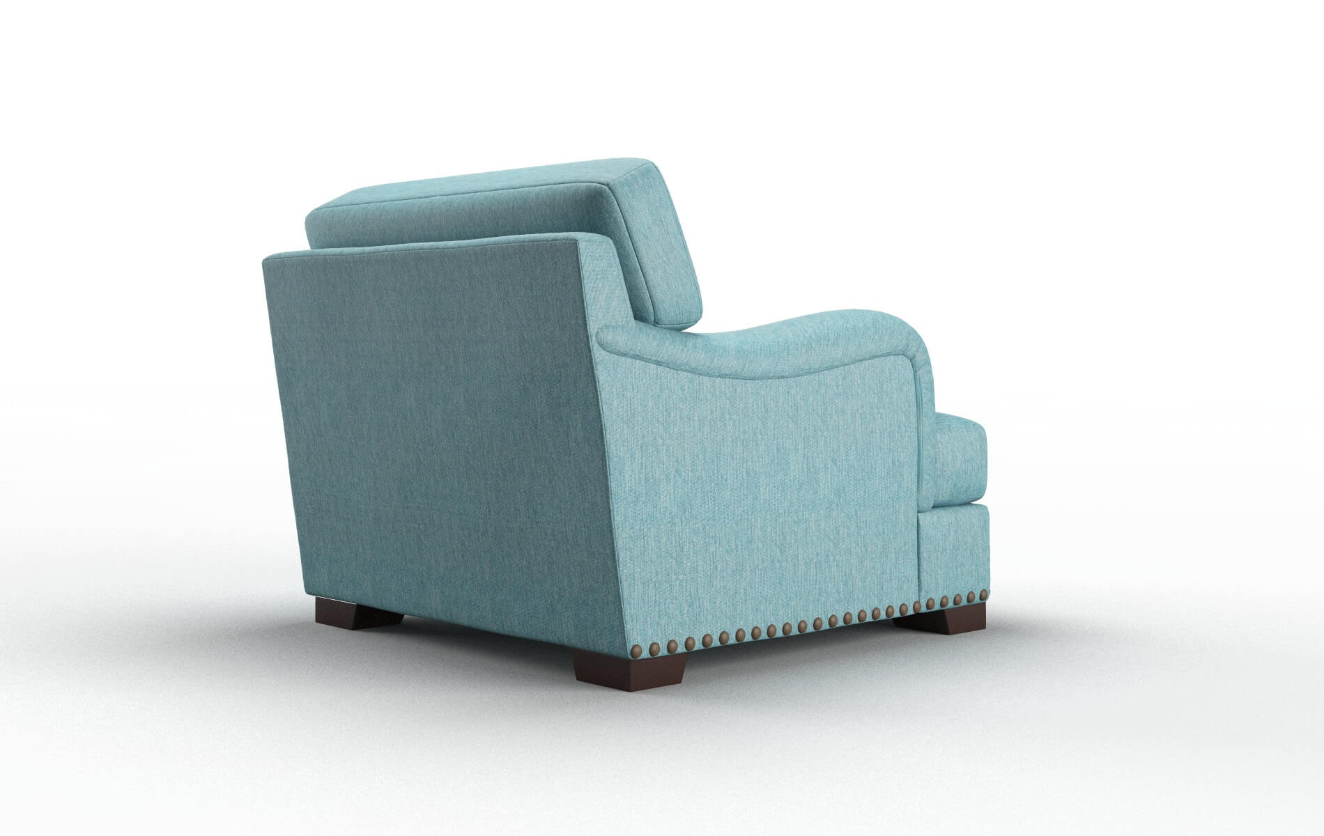 Brighton Lana Peacock Chair espresso legs 5