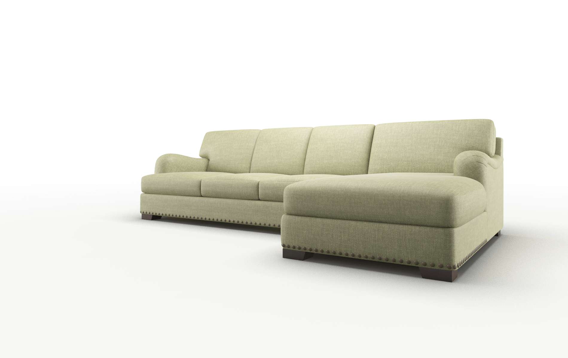 Brighton Leslie Lawn Panel espresso legs 4