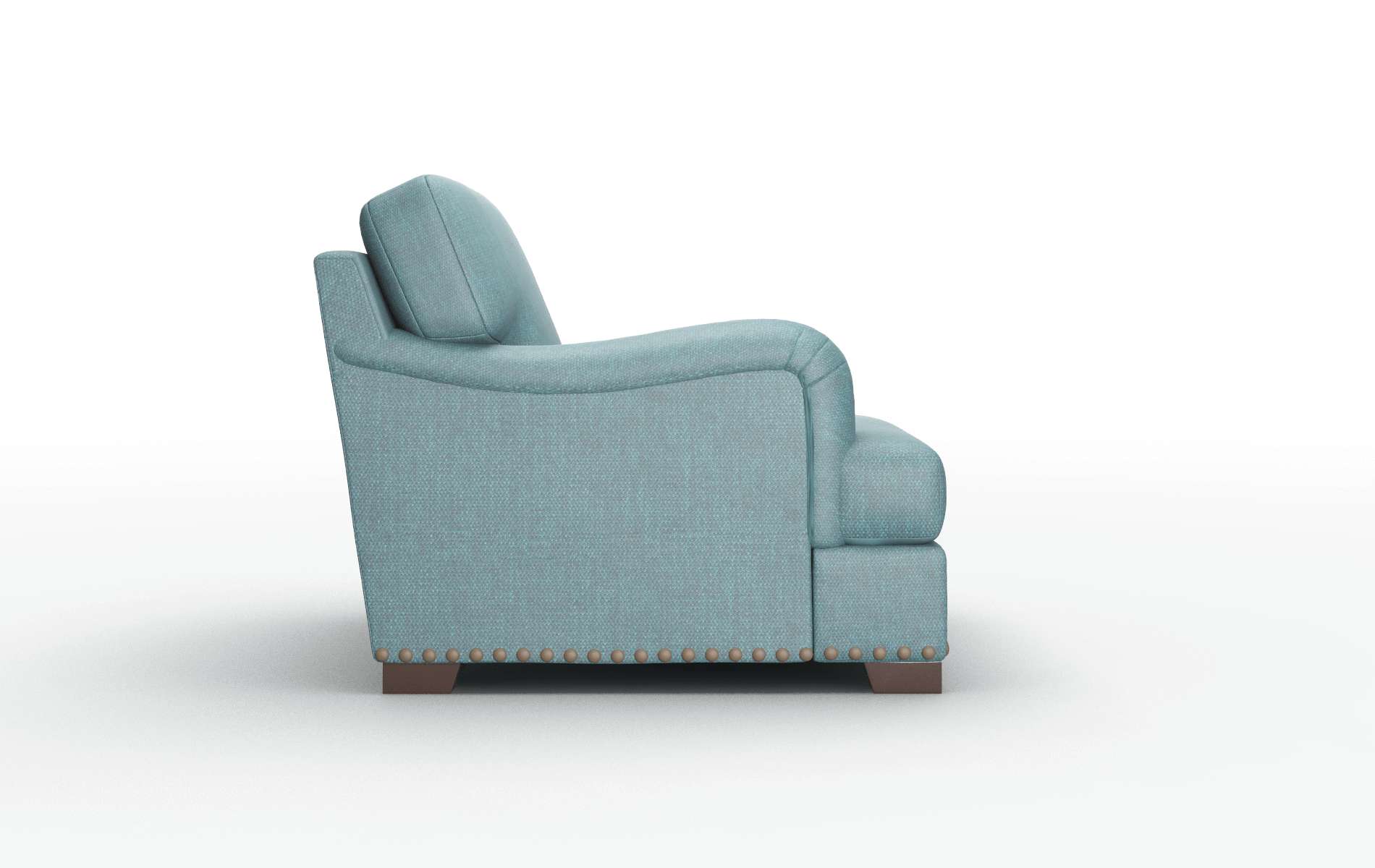 Brighton Leslie Peacock Chair espresso legs 3