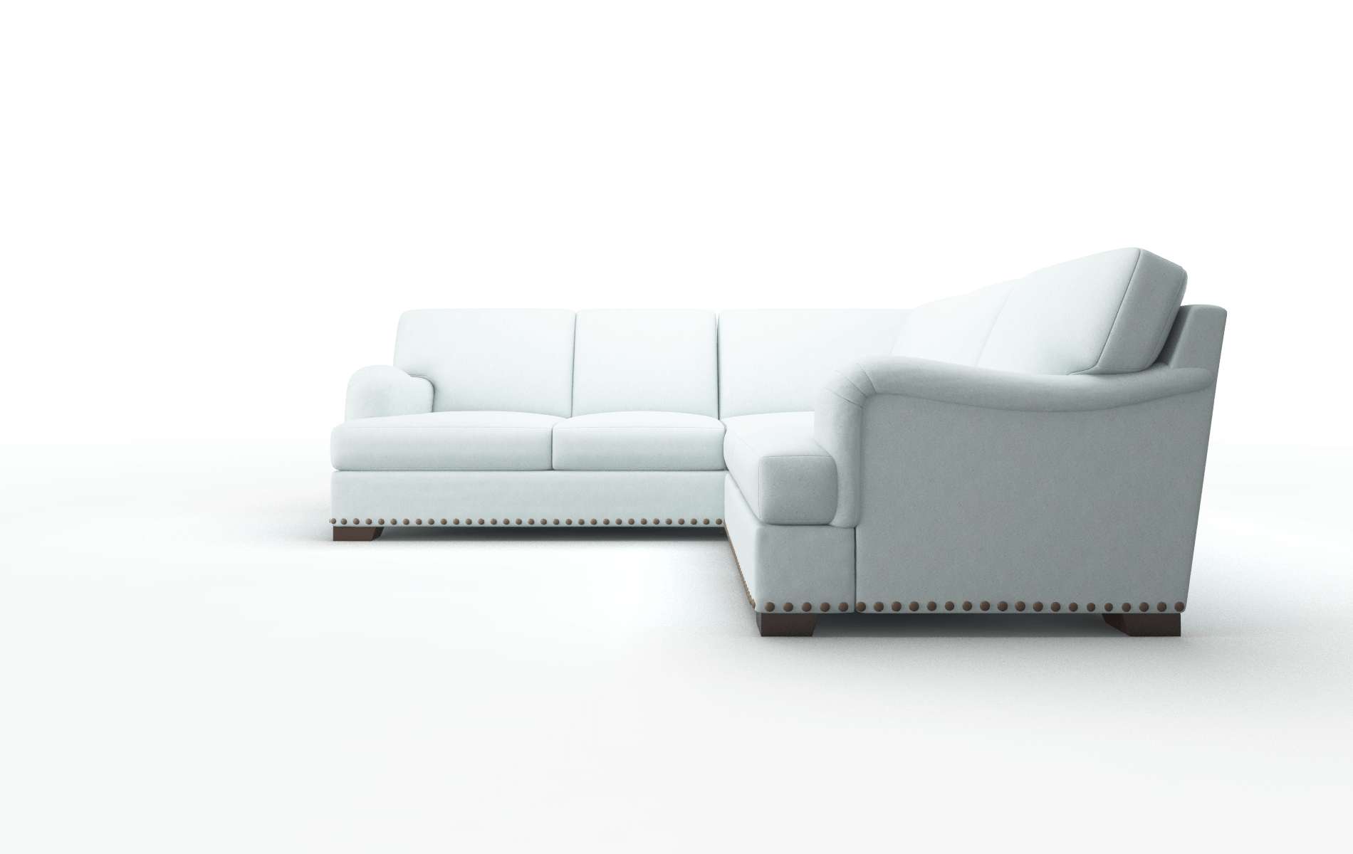 Brighton Leslie Robins_egg Sectional espresso legs 5