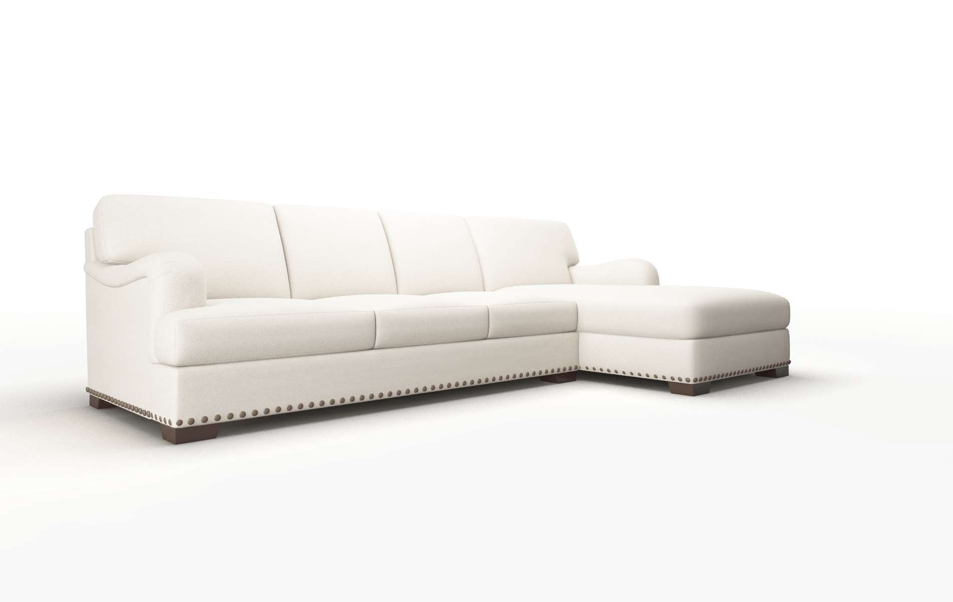 Brighton Malibu Linen Panel espresso legs 2