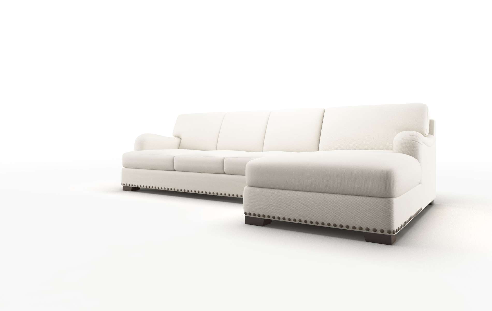 Brighton Malibu Linen Panel espresso legs 4