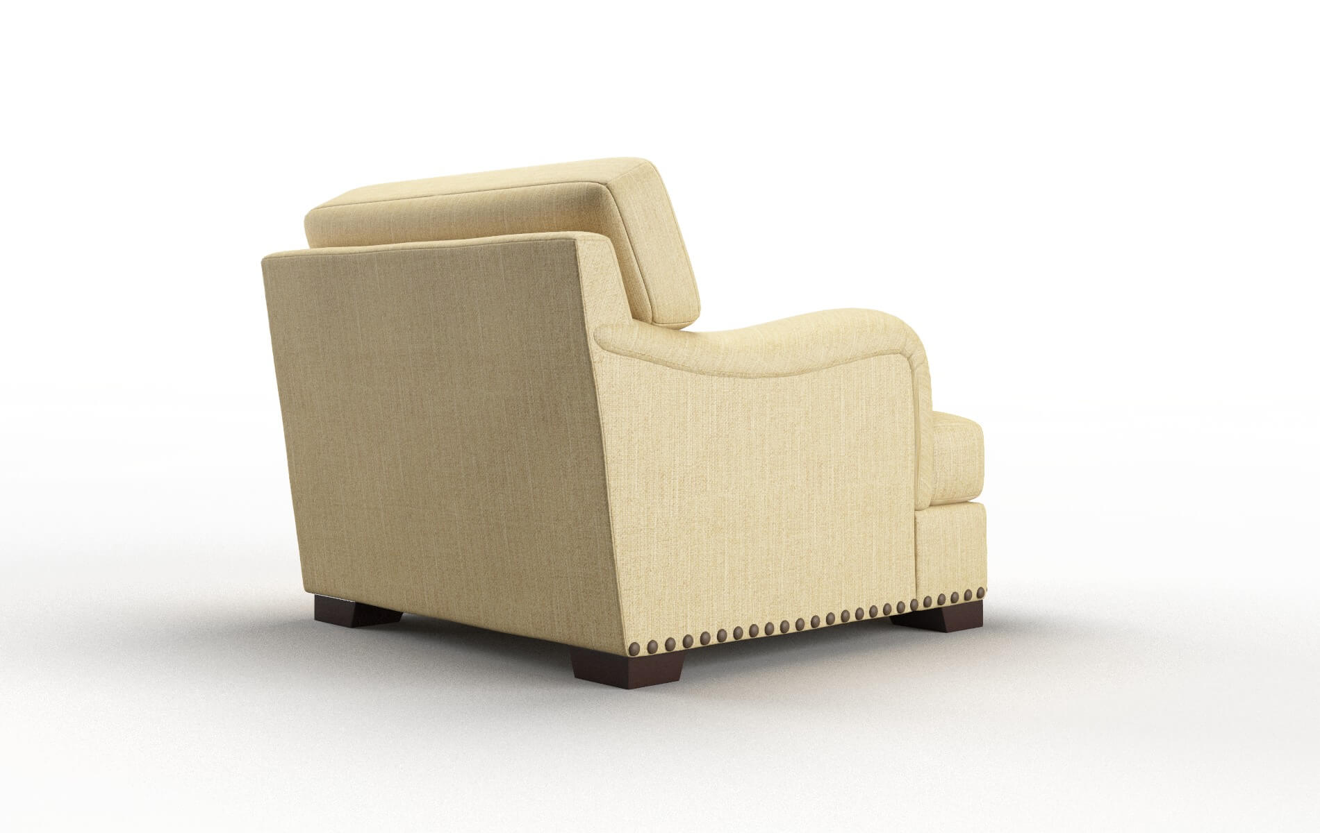 Brighton Malibu Maize Chair espresso legs 5