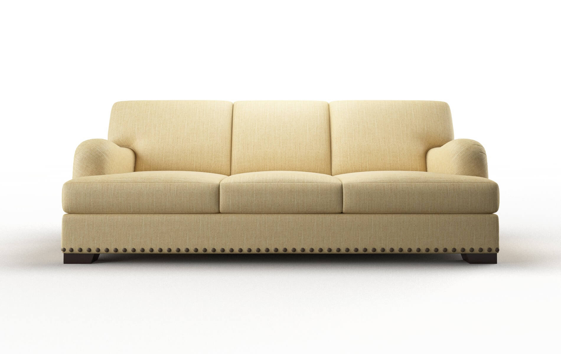 Brighton Malibu maize Sofa Espresso Legs  1