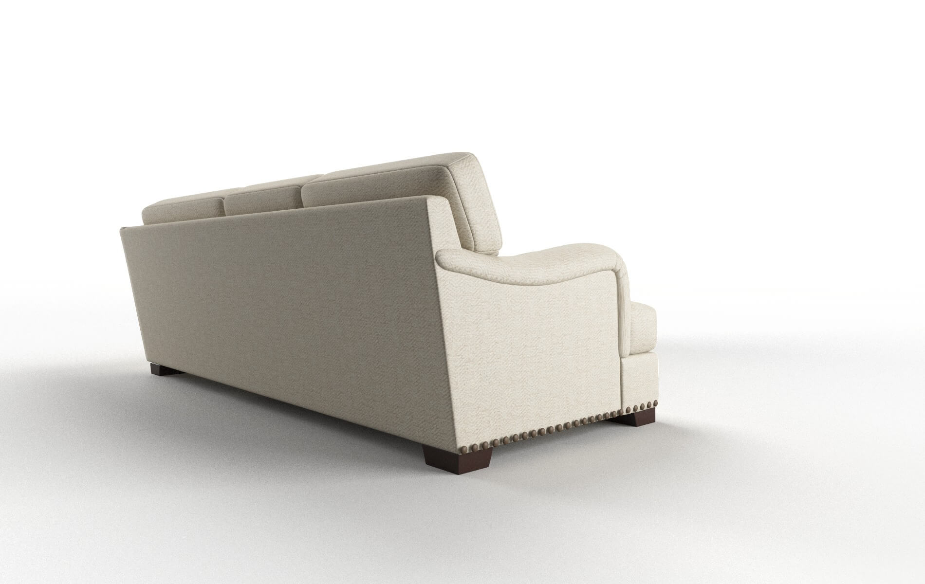 Brighton Malibu Sand Sectional espresso legs 3