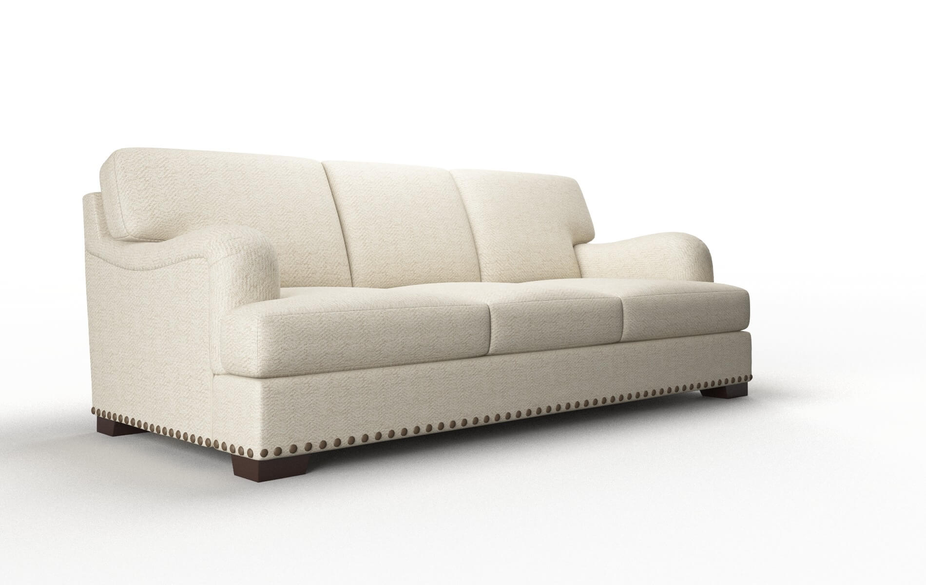 Brighton Malibu Sand Sofa espresso legs 2