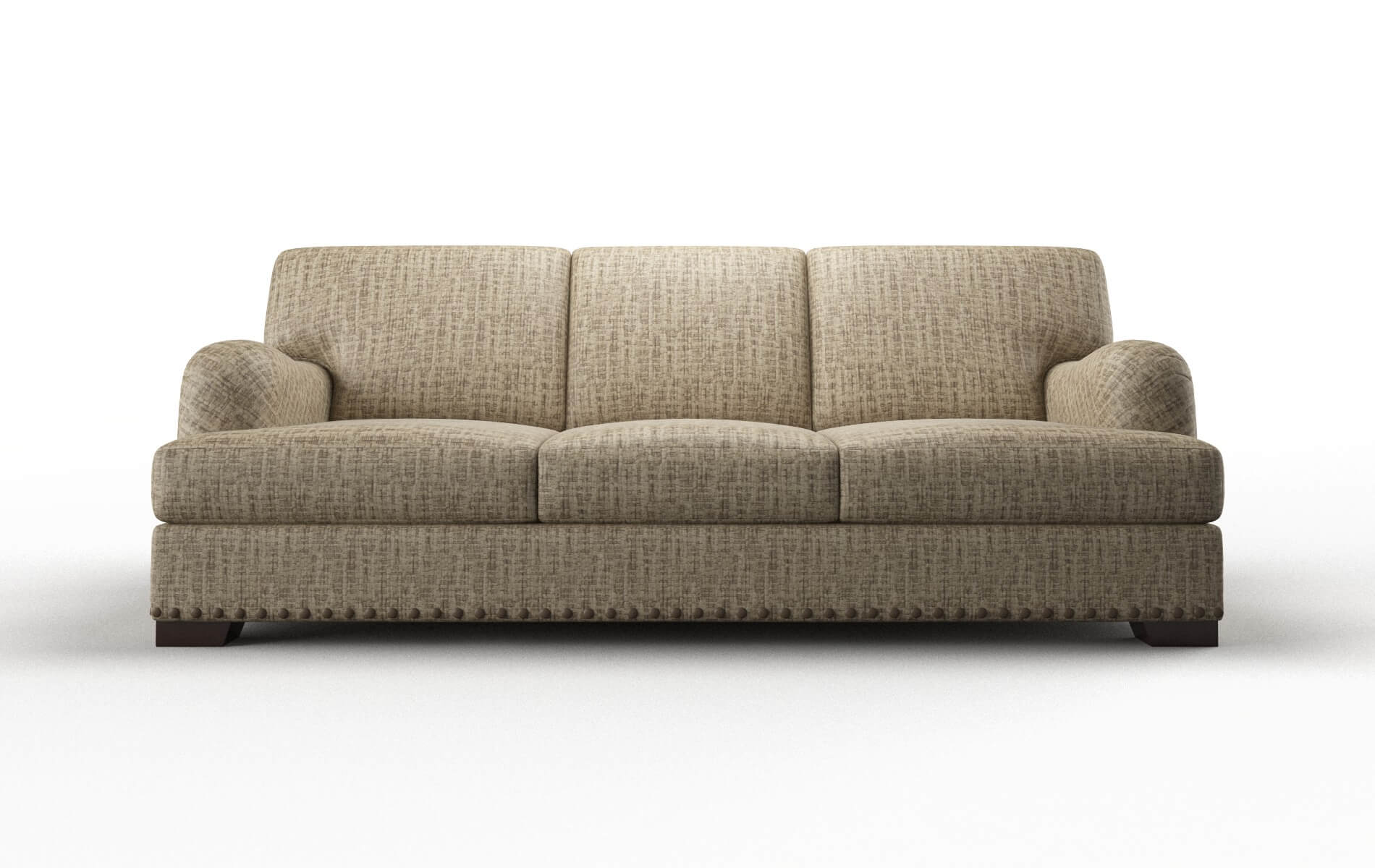 Brighton Marcy Camel Sofa espresso legs 1
