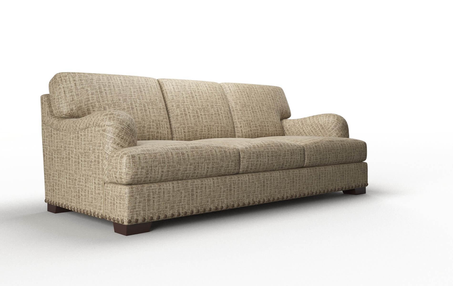 Brighton Marcy Camel Sofa espresso legs 2
