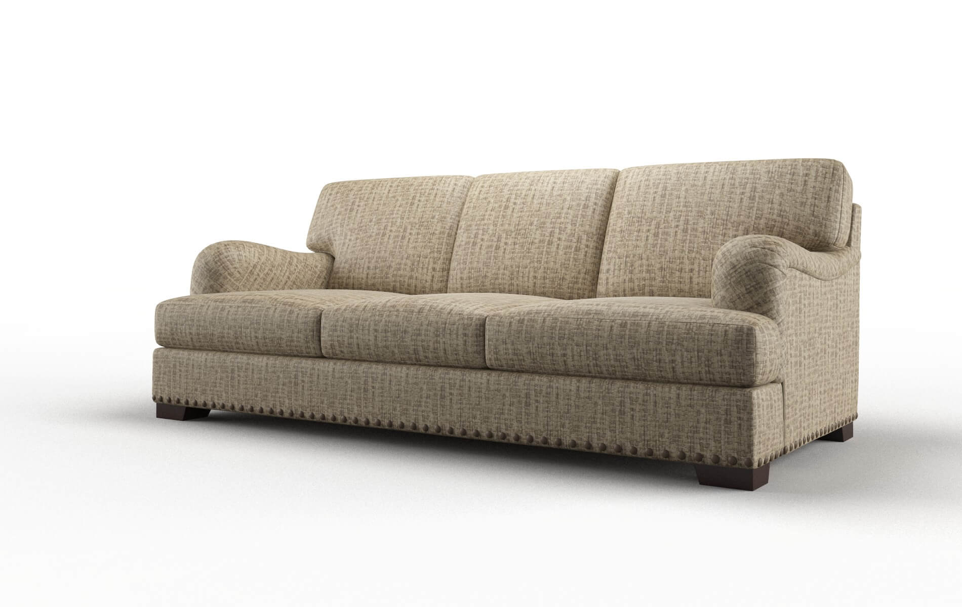 Brighton Marcy Camel Sofa espresso legs 4