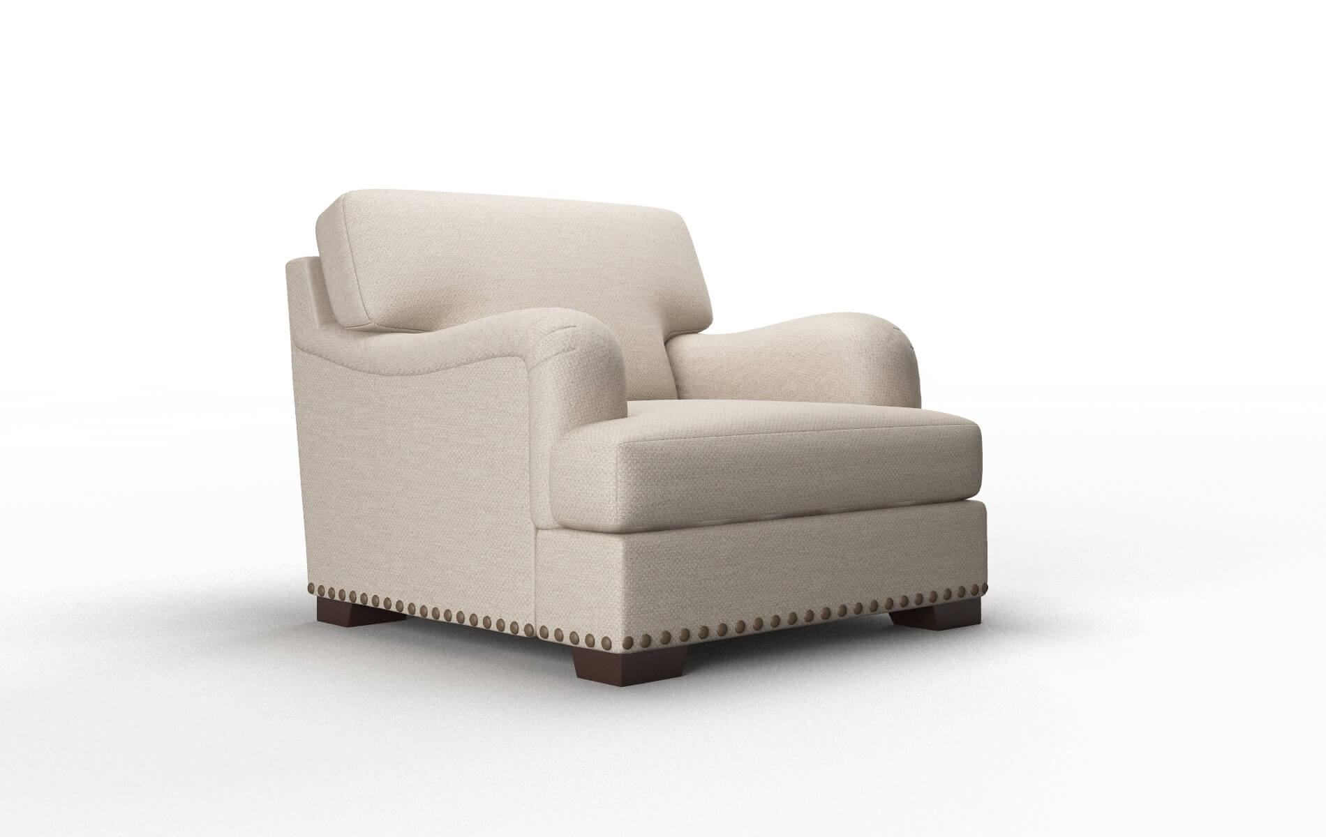 Brighton Naples Almond Chair espresso legs 2