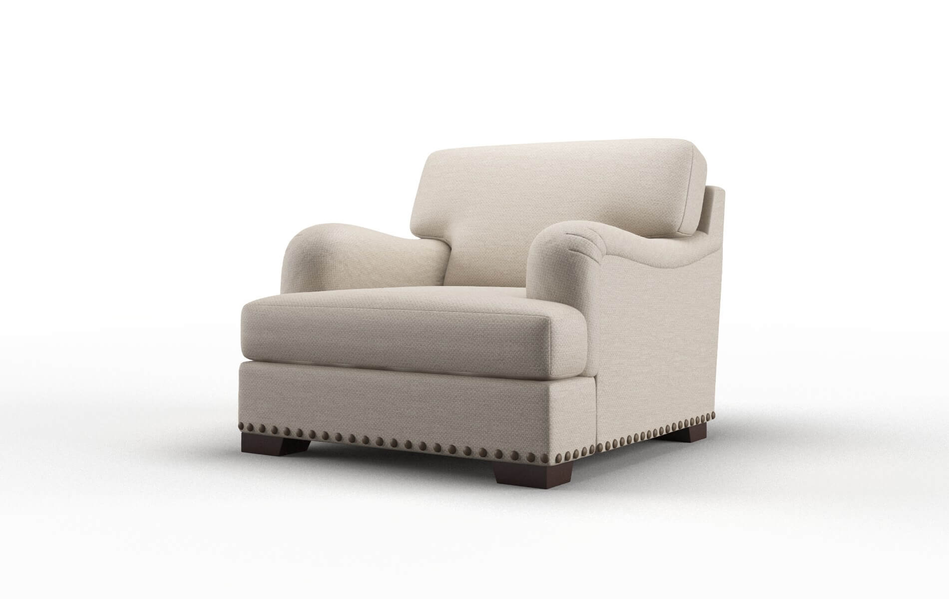 Brighton Naples Almond Chair espresso legs 4