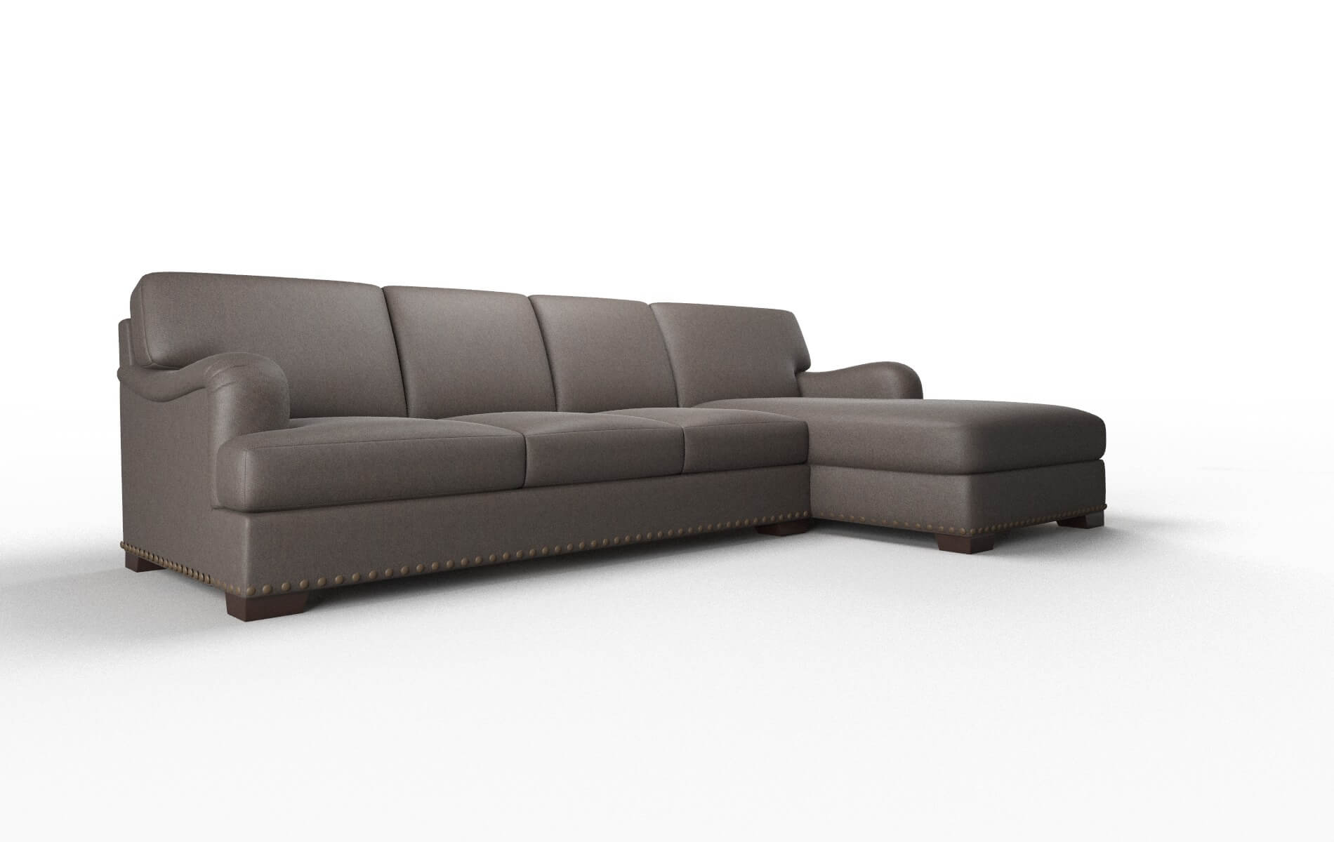 Brighton Naples Graphite Panel espresso legs 2