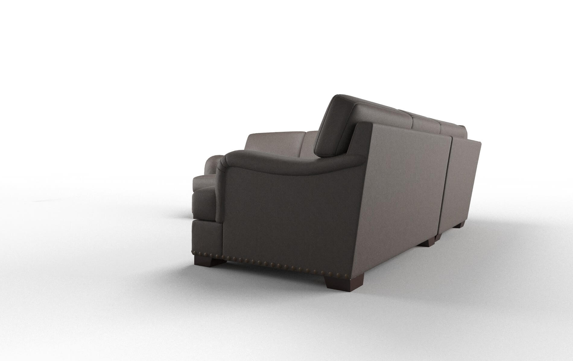 Brighton Naples Graphite Sectional espresso legs 4