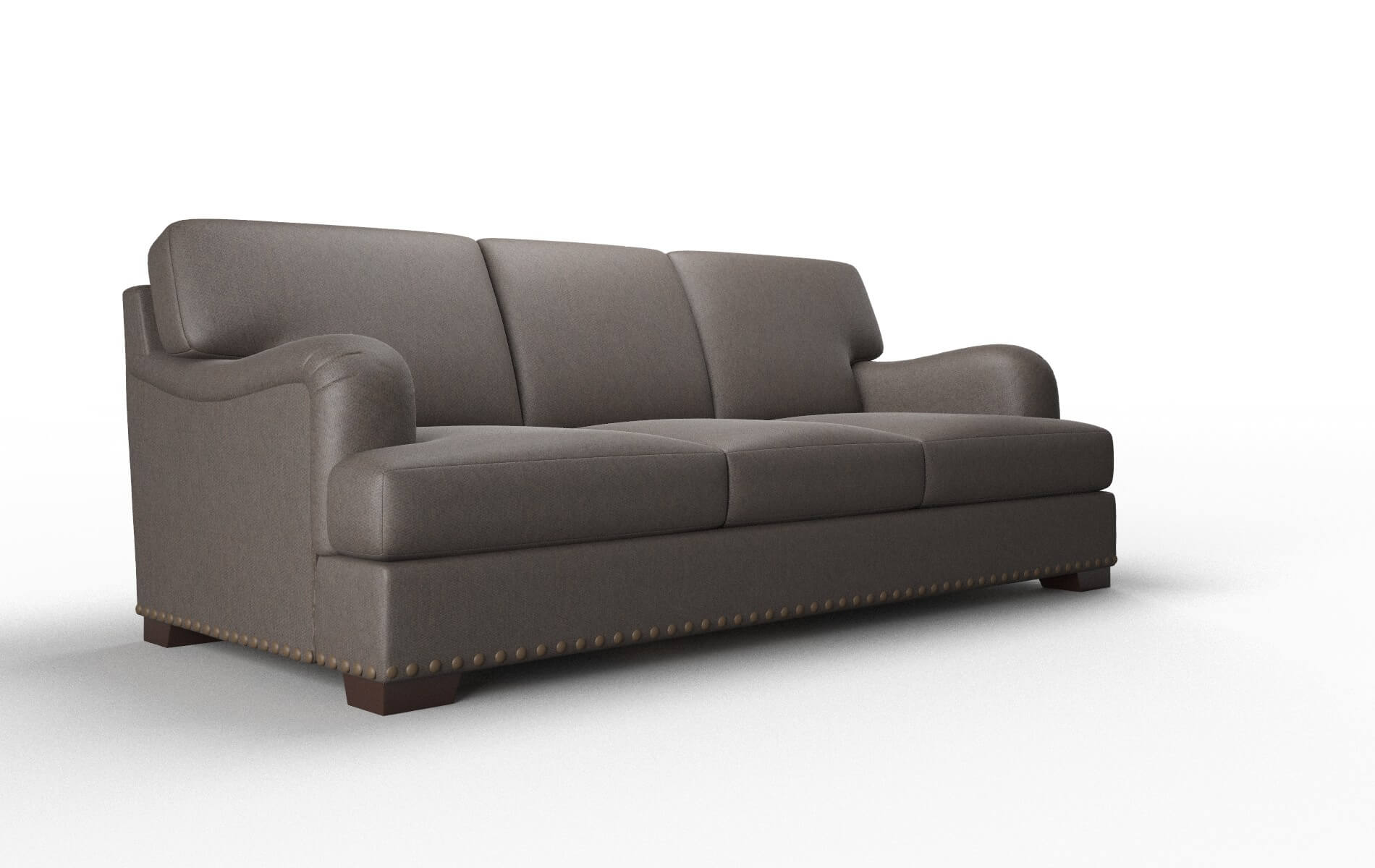Brighton Naples Graphite Sofa espresso legs 2