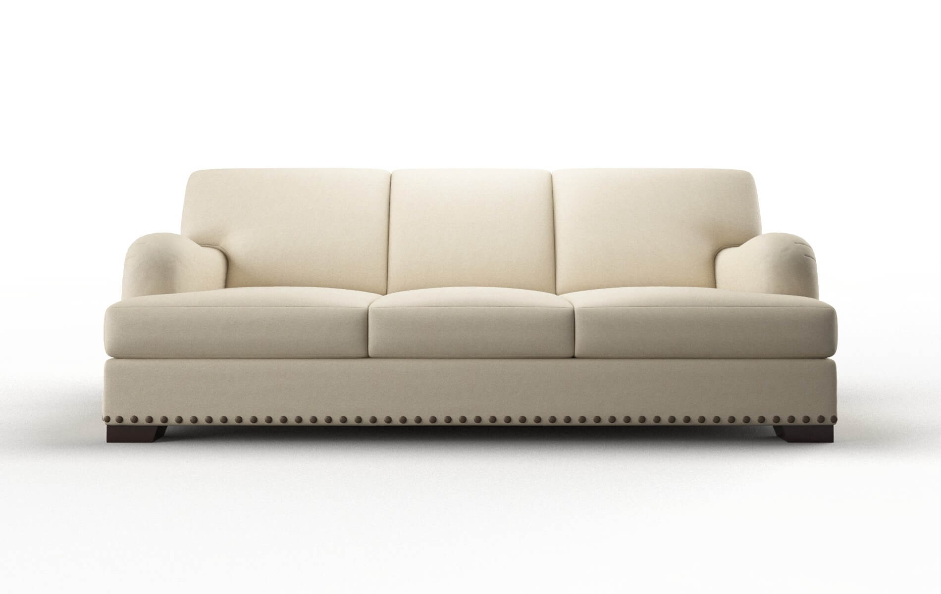 Brighton Noble Buckwheat Sofa espresso legs 1