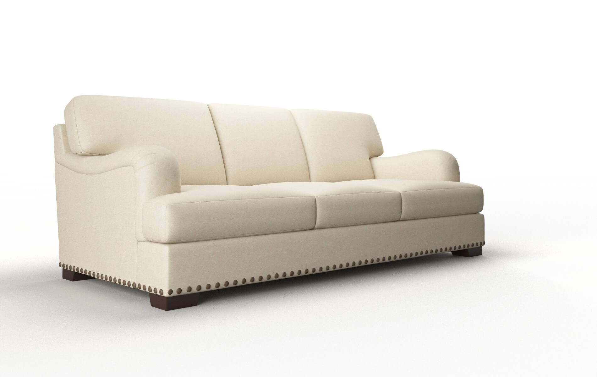 Brighton Noble Buckwheat Sofa espresso legs 2