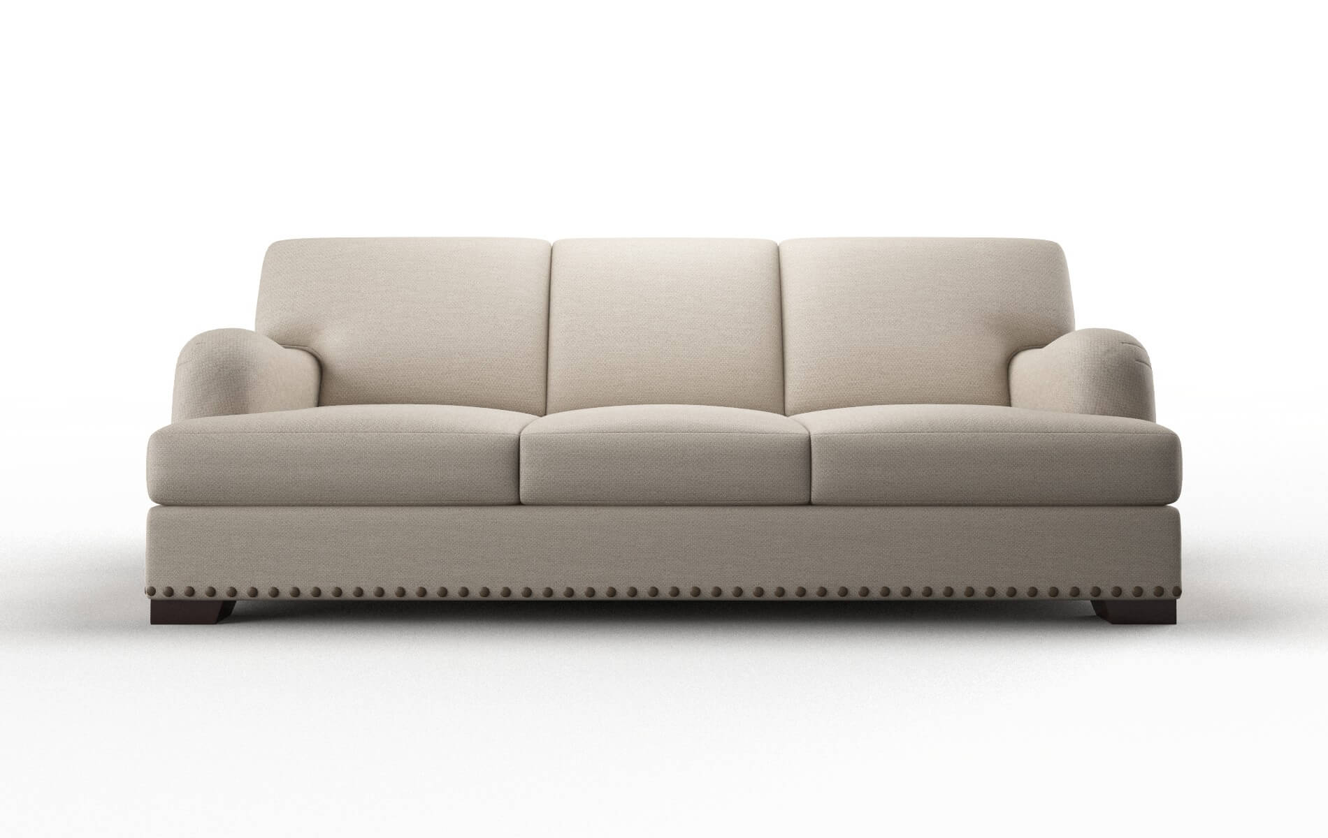Brighton Oscar linen Sofa Espresso Legs  1