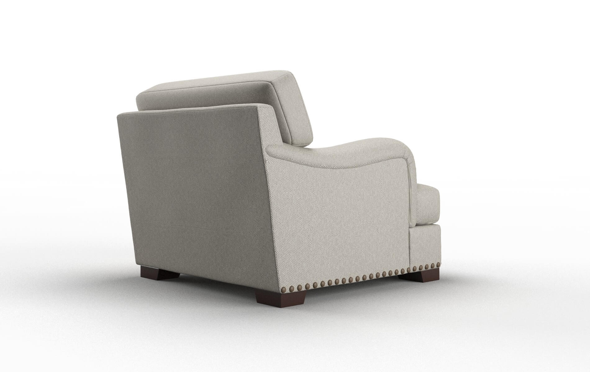 Brighton Oscar Silver Chair espresso legs 5