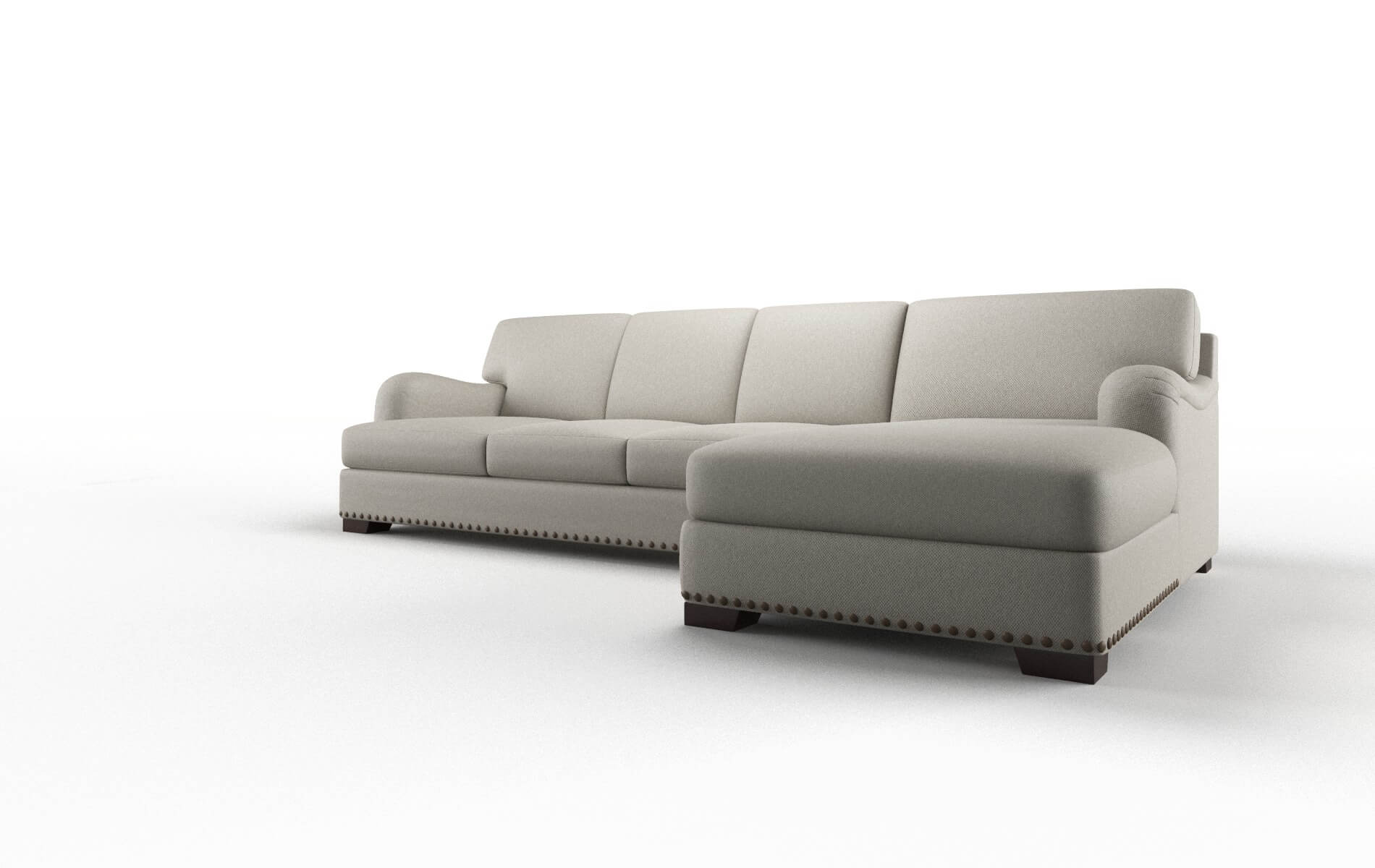 Brighton Oscar Silver Panel espresso legs 4