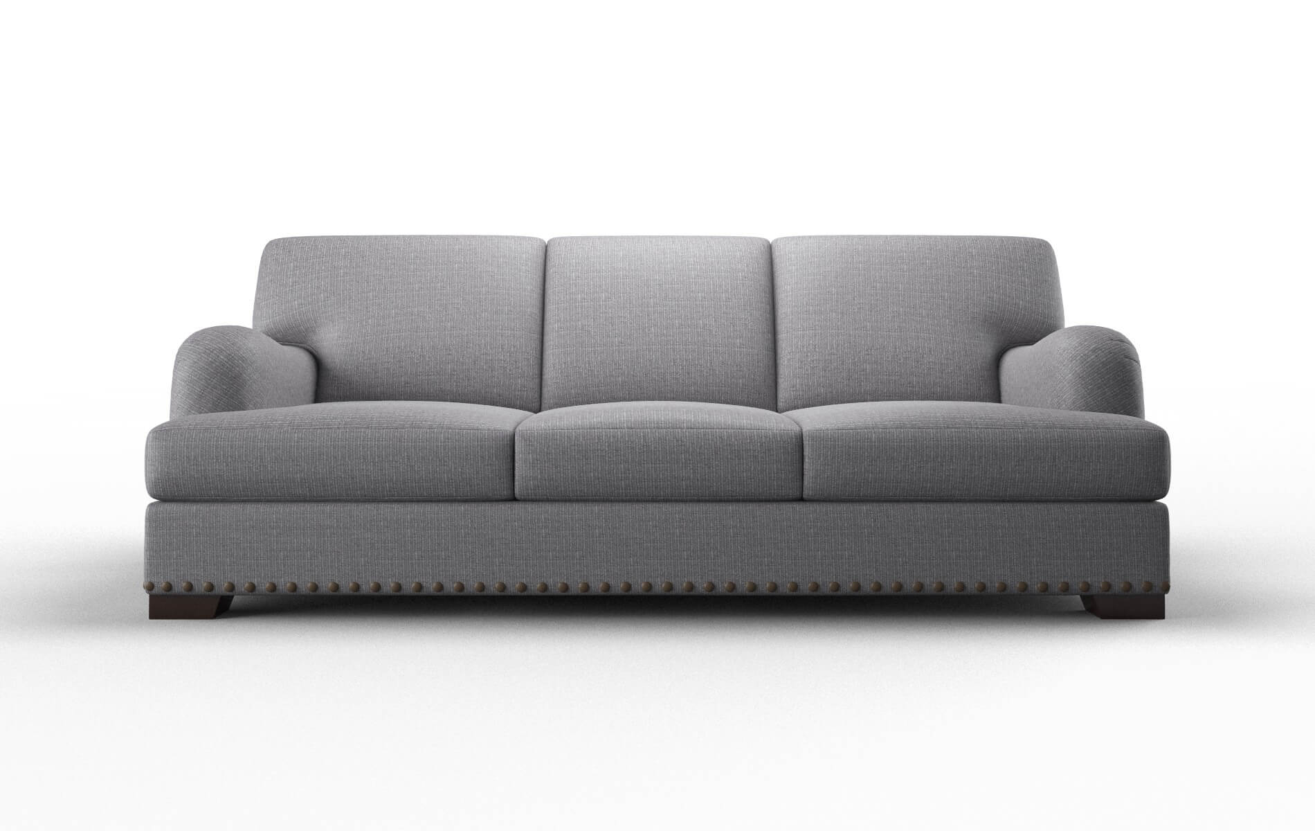 Brighton Parker Ash Sofa espresso legs 1