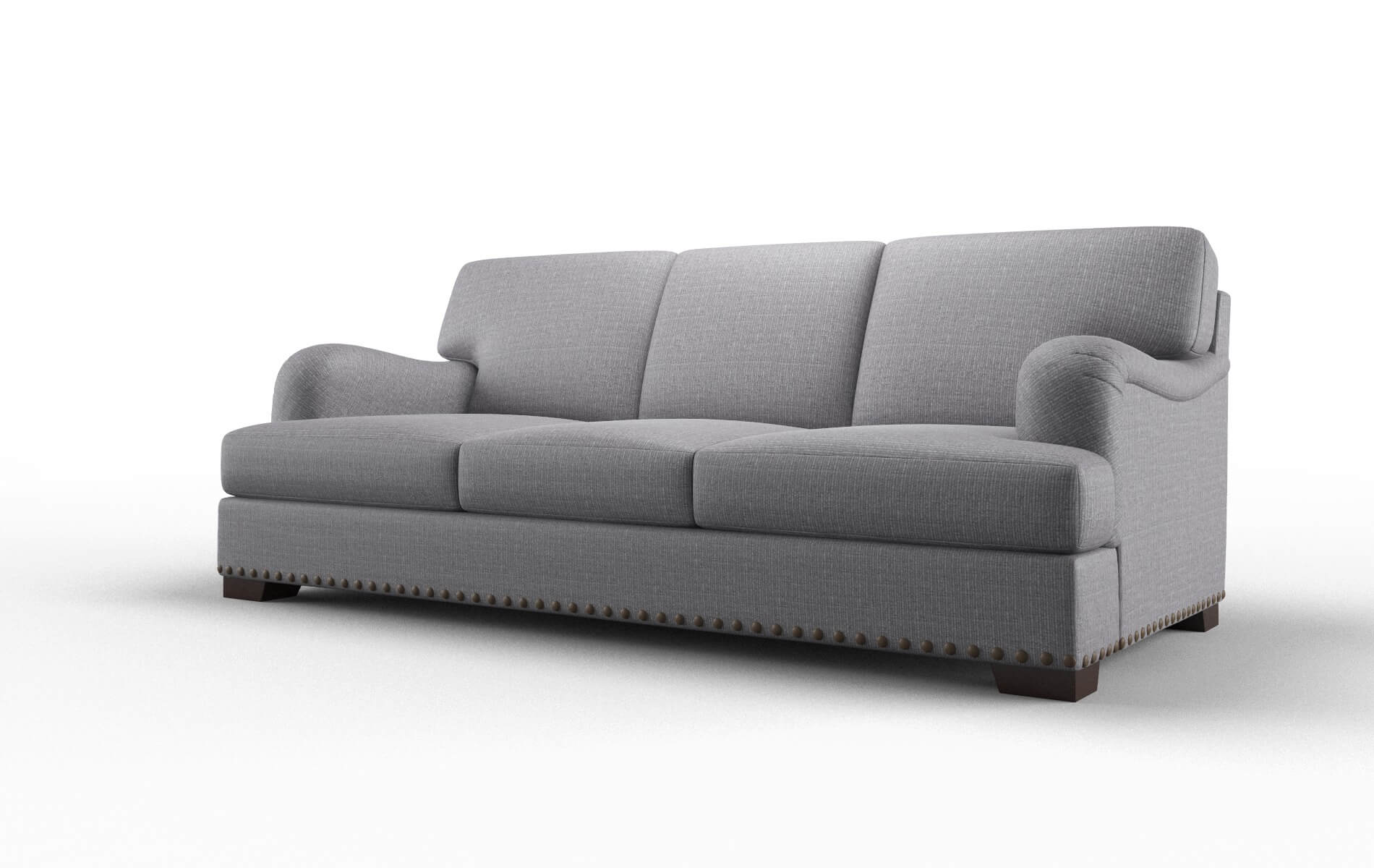 Brighton Parker Ash Sofa espresso legs 4