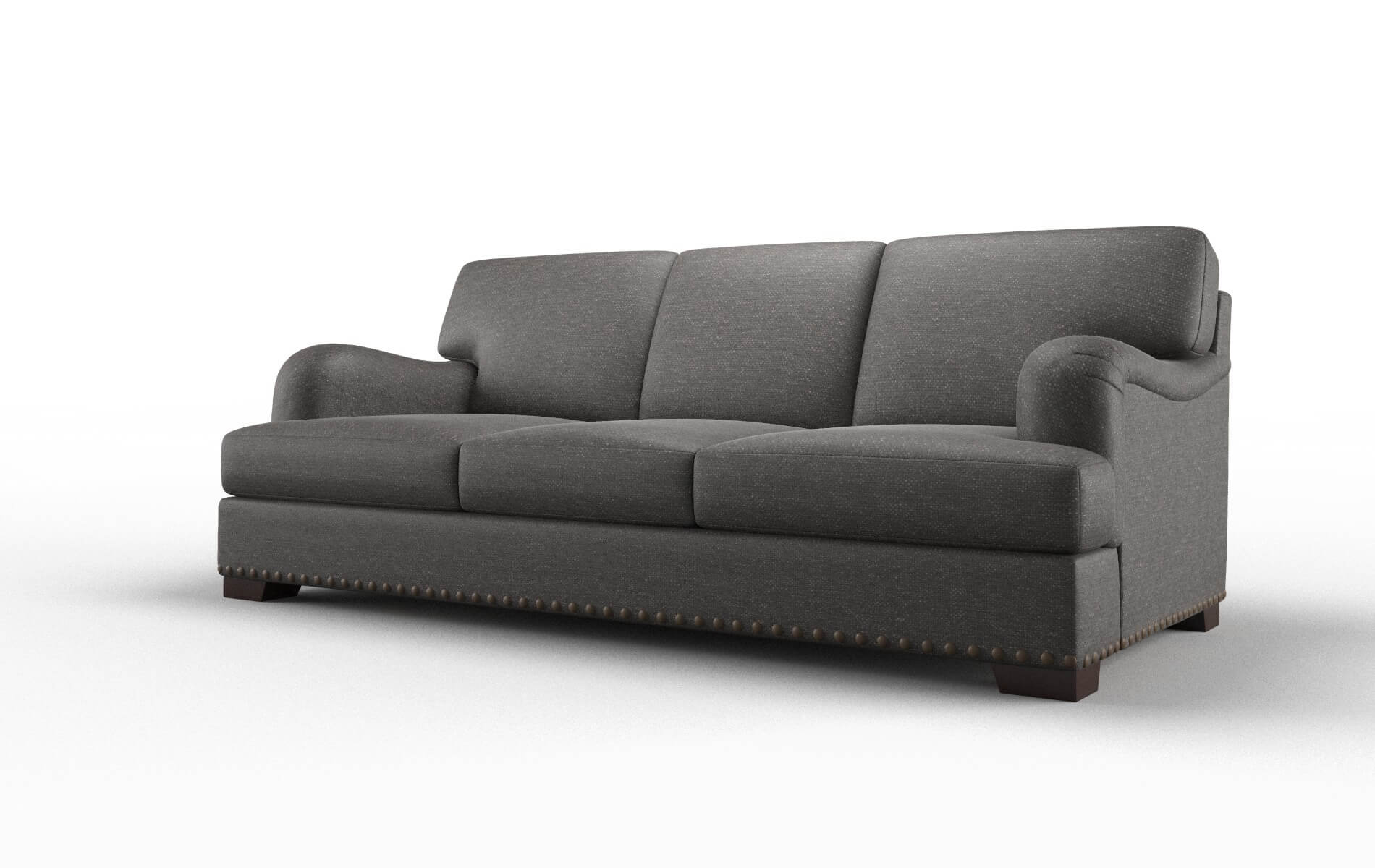Brighton Phoenix Chocolate Sofa espresso legs 4