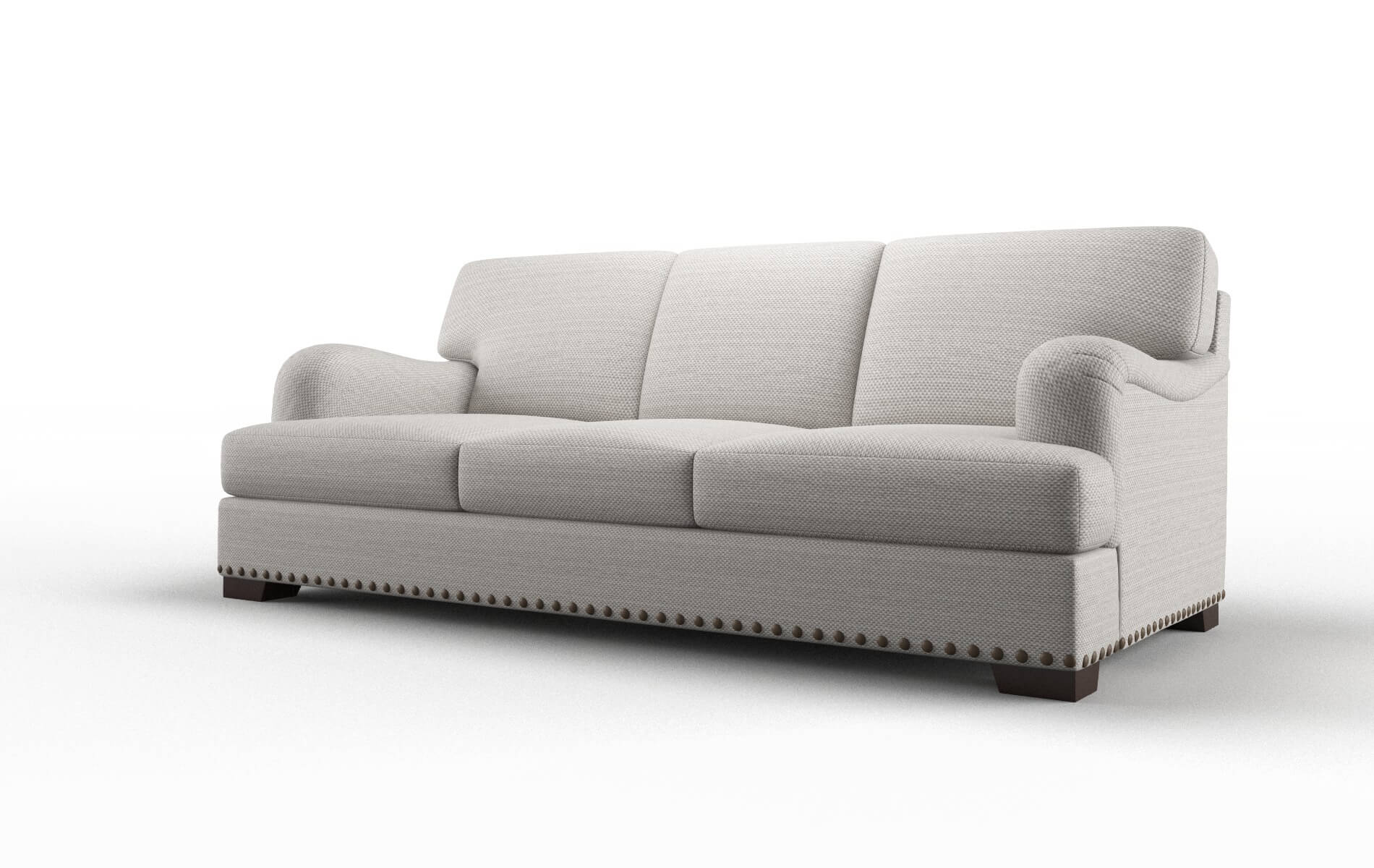 Brighton Phoenix Silver Sofa espresso legs 4