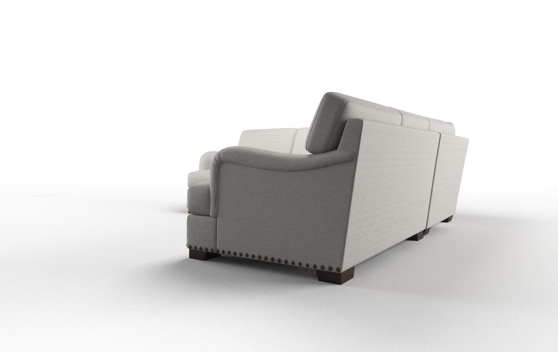 Brighton Phoenix Sterling Sectional espresso legs 4