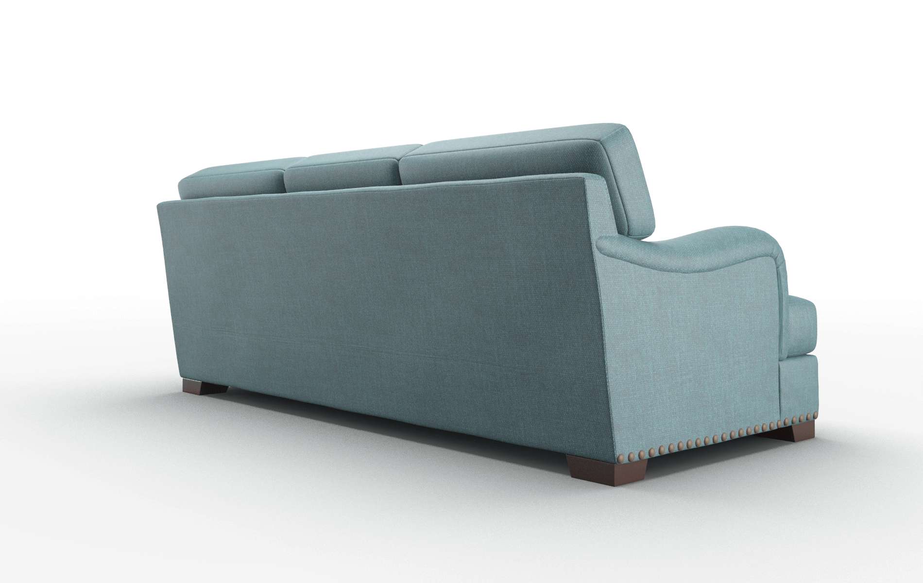 Brighton Portland Lake Sofa espresso legs 5