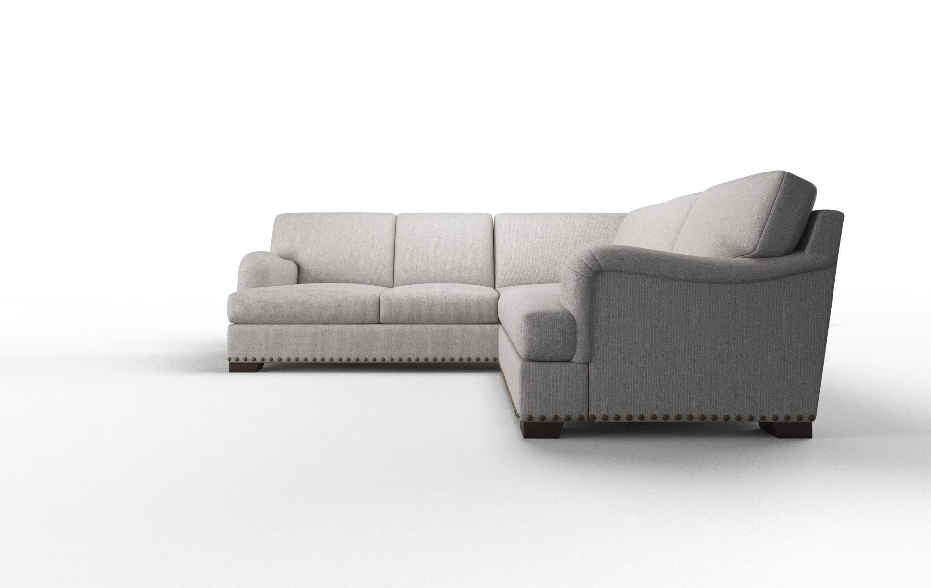 Brighton Prime Ash Sectional espresso legs 5