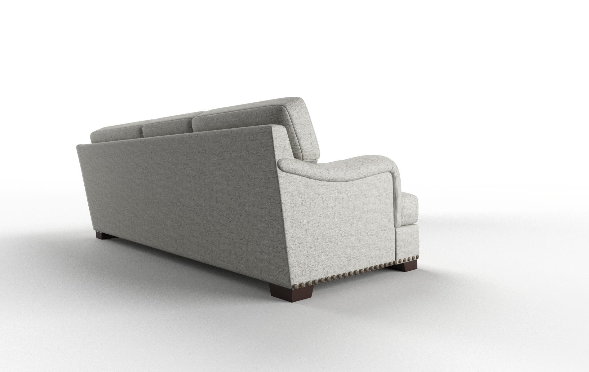 Brighton Prime Gravel Sectional espresso legs 3