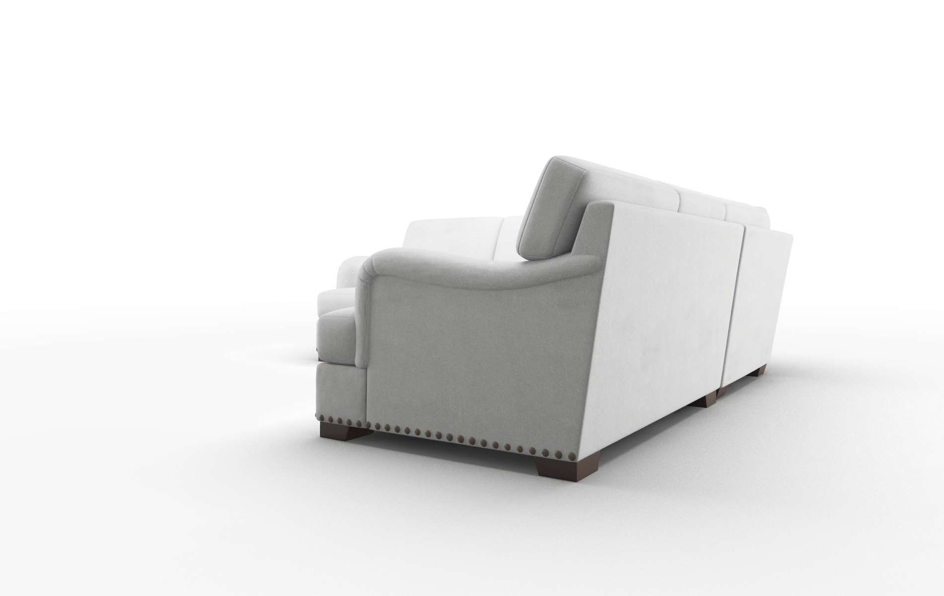 Brighton Prisma Steam Sectional espresso legs 4