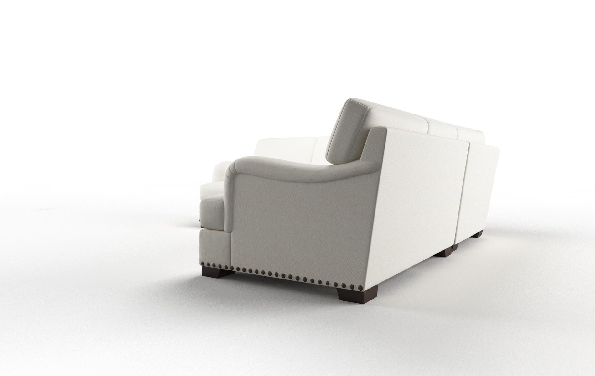 Brighton R_prize Cream Sectional espresso legs 4